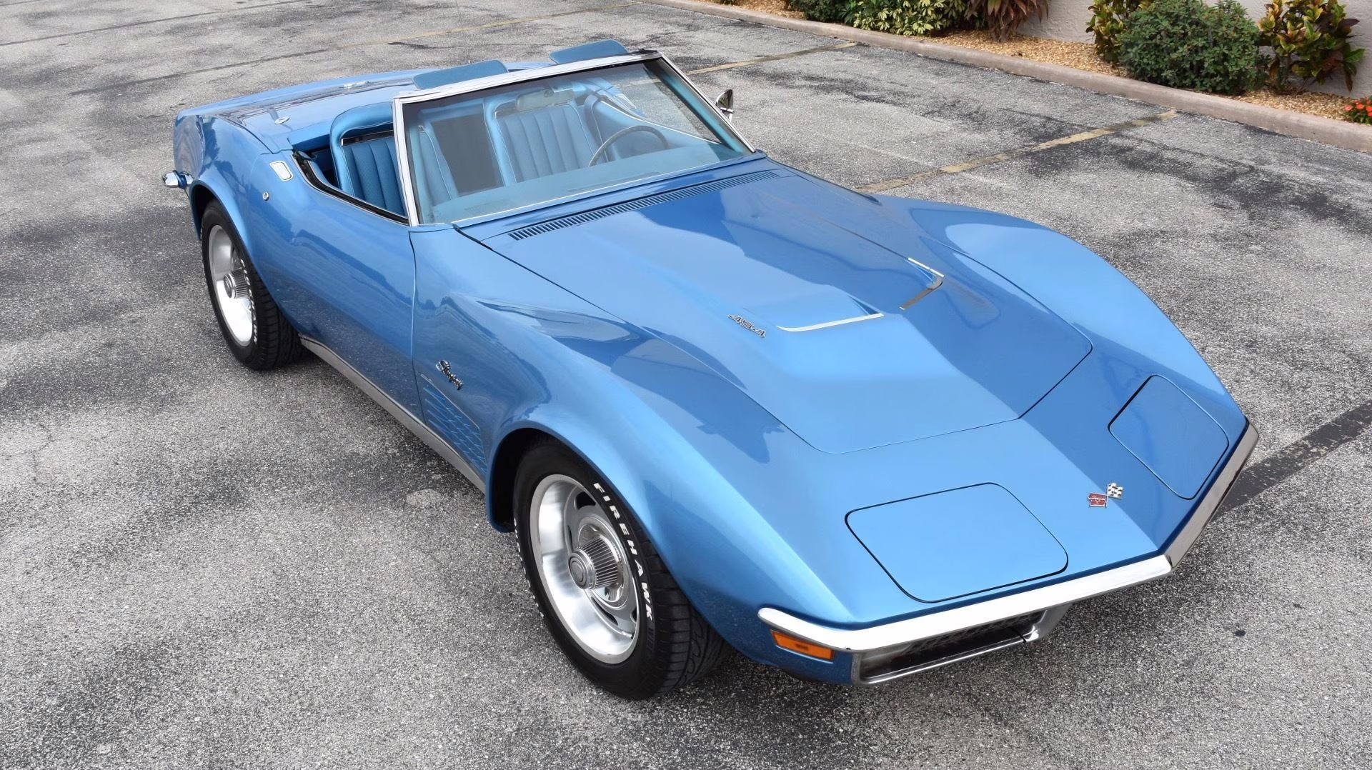 1970 Mulsanne Blue Chevrolet Corvette