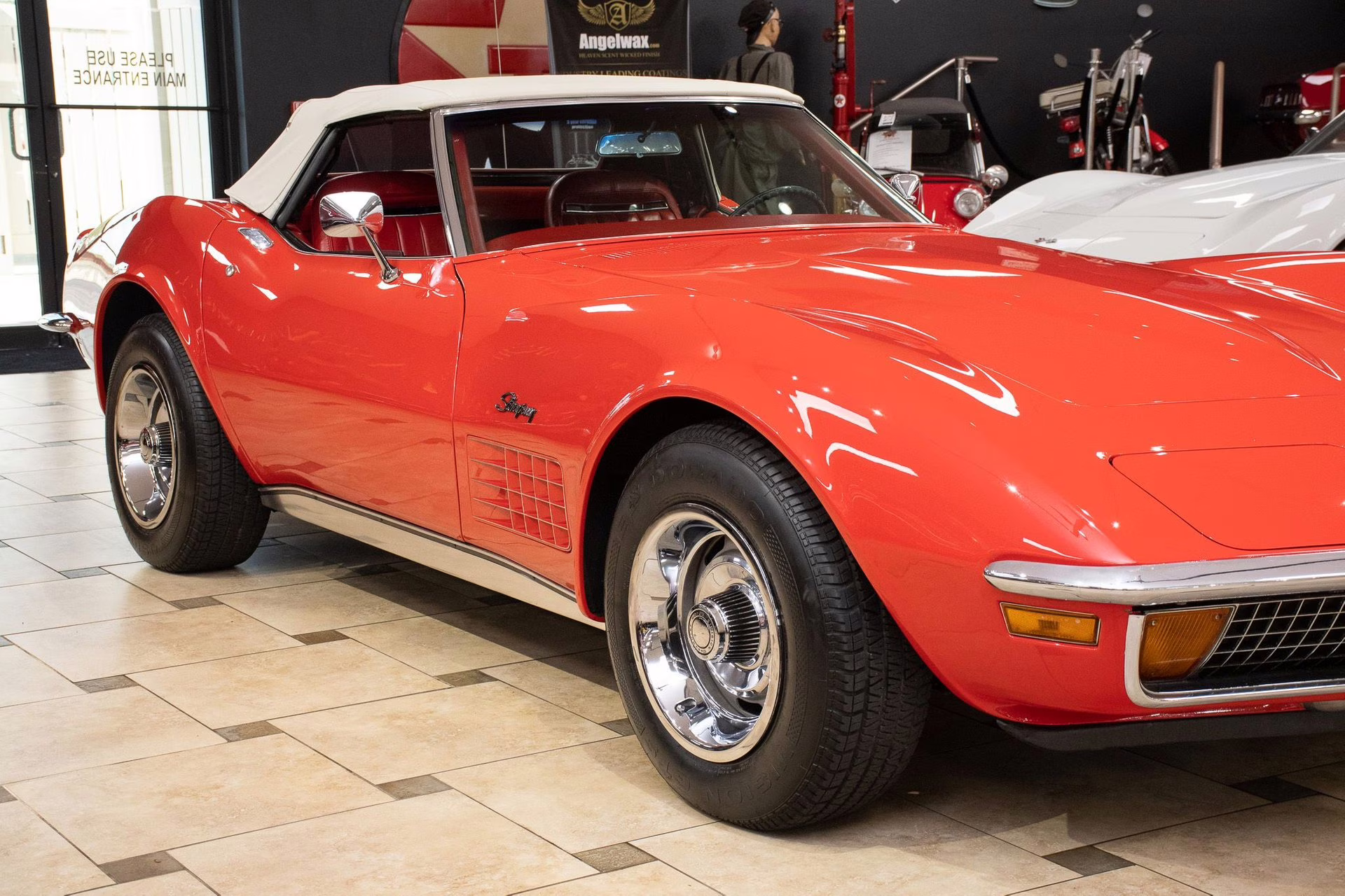 1970 Monza Red Chevrolet Corvette