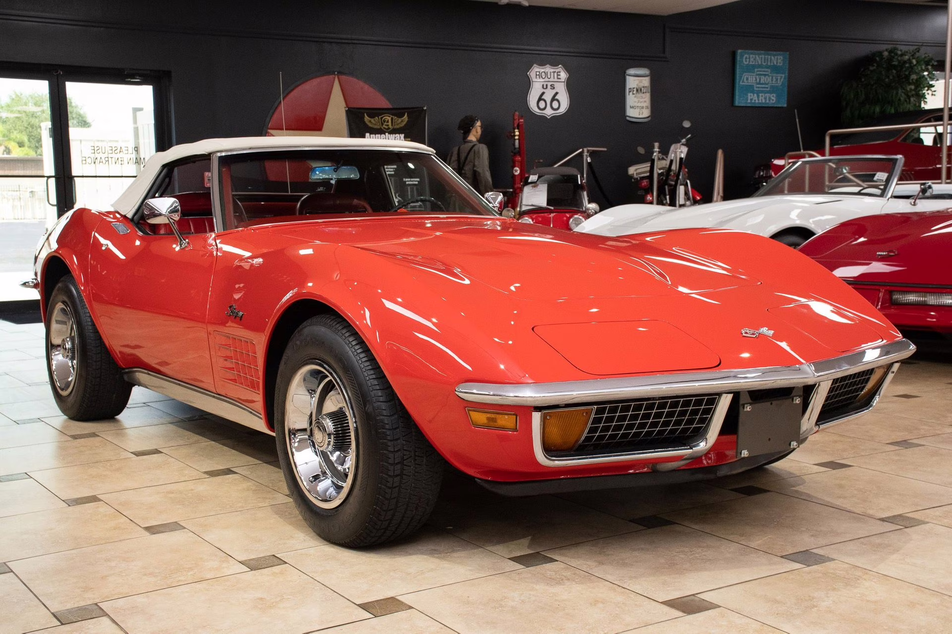 1970 Monza Red Chevrolet Corvette