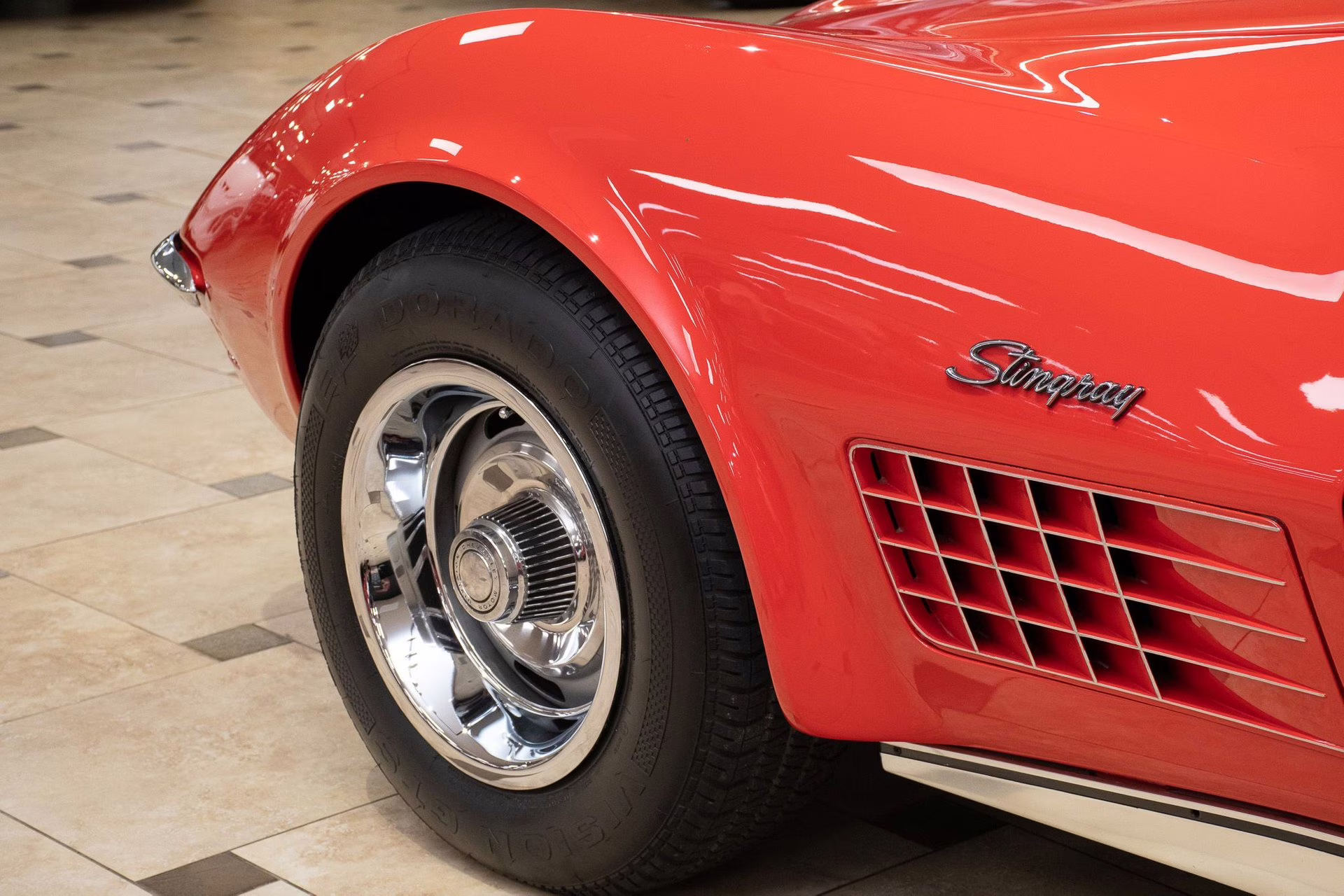 1970 Monza Red Chevrolet Corvette