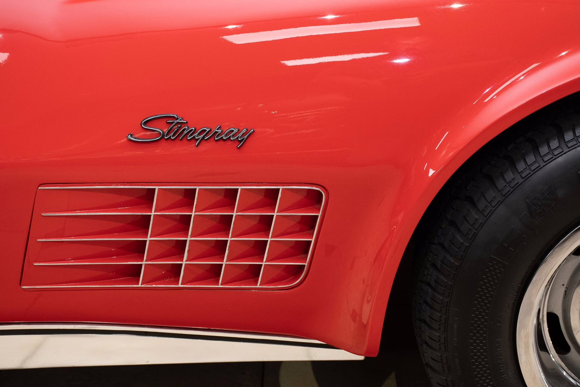 1970 Monza Red Chevrolet Corvette