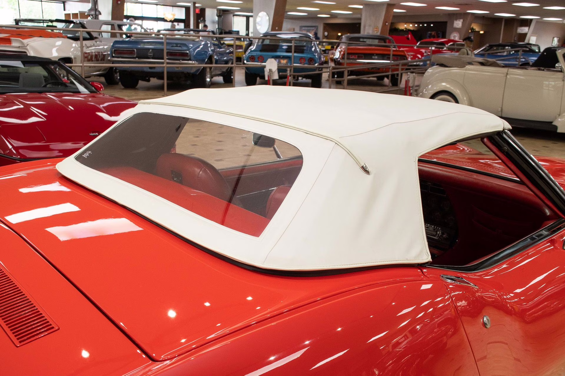 1970 Monza Red Chevrolet Corvette