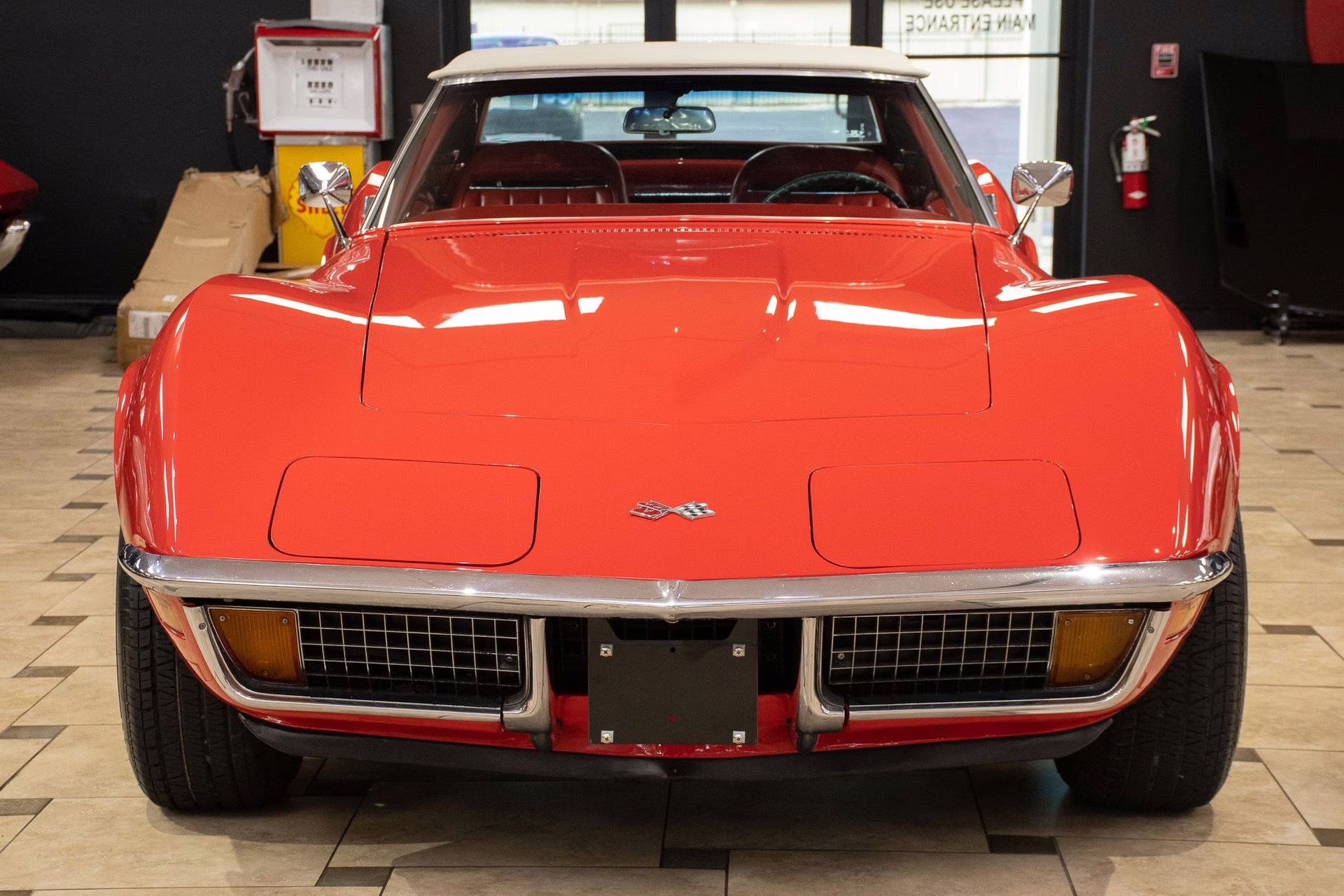 1970 Monza Red Chevrolet Corvette
