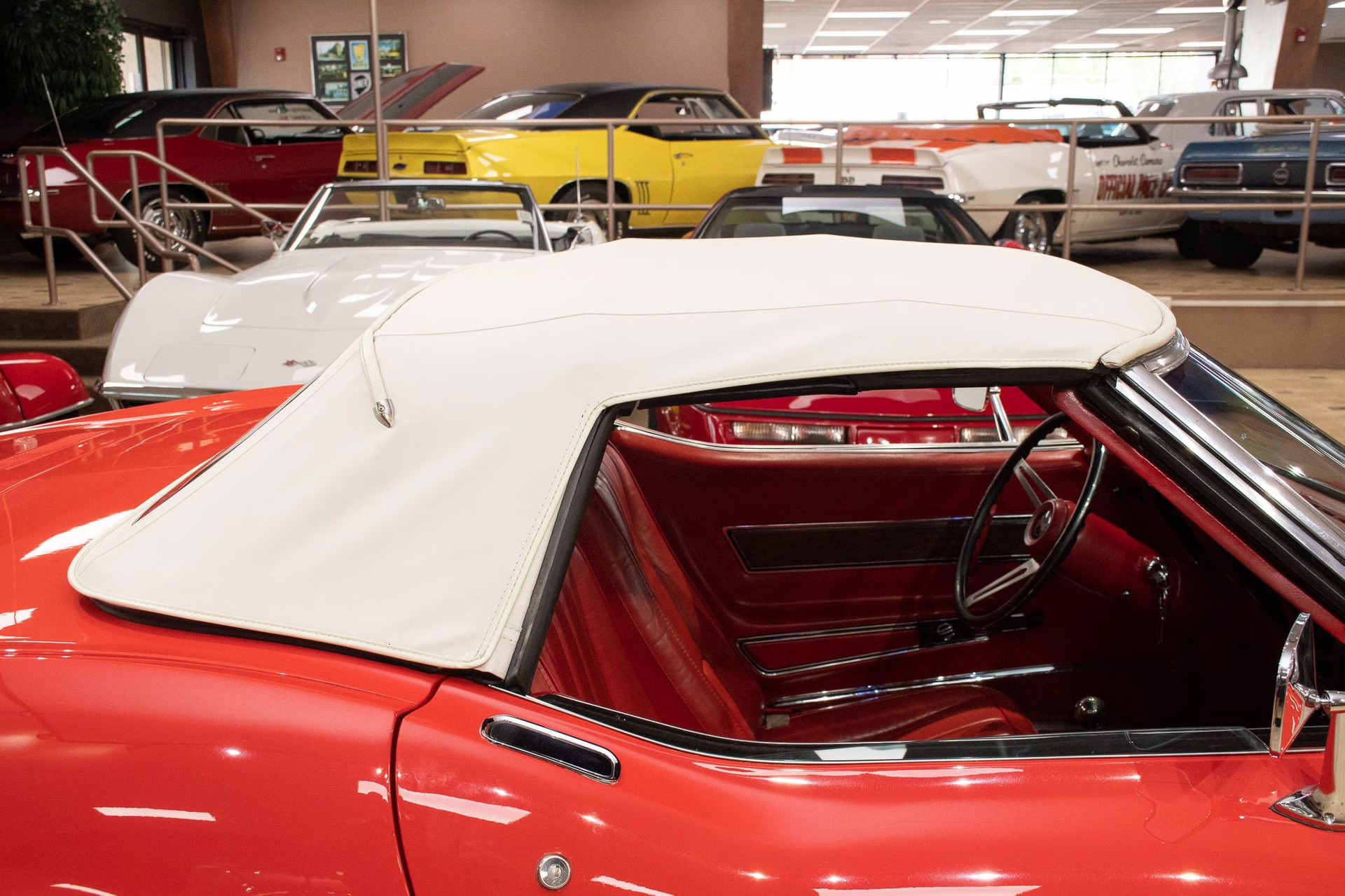 1970 Monza Red Chevrolet Corvette