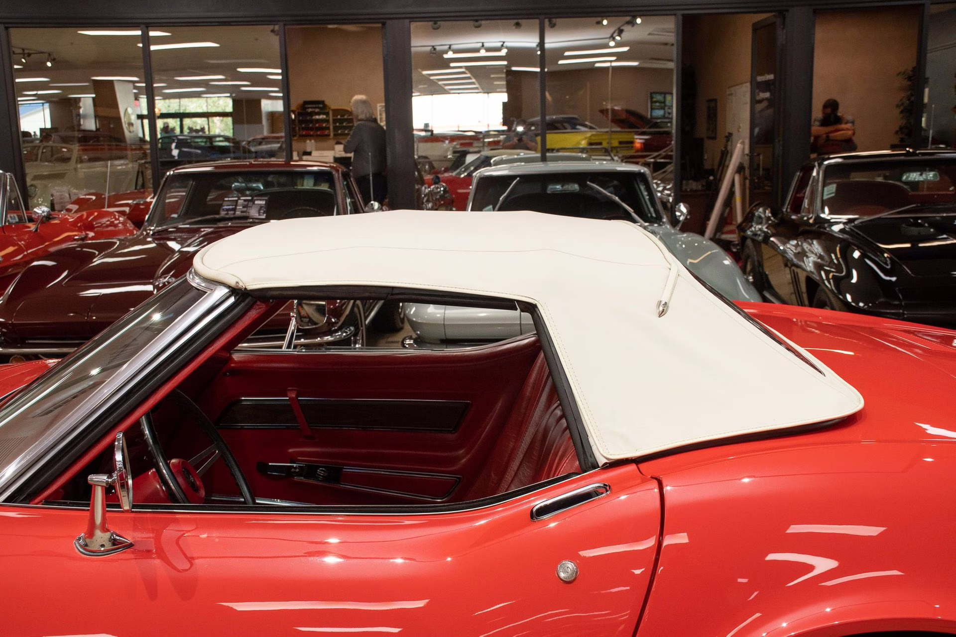 1970 Monza Red Chevrolet Corvette