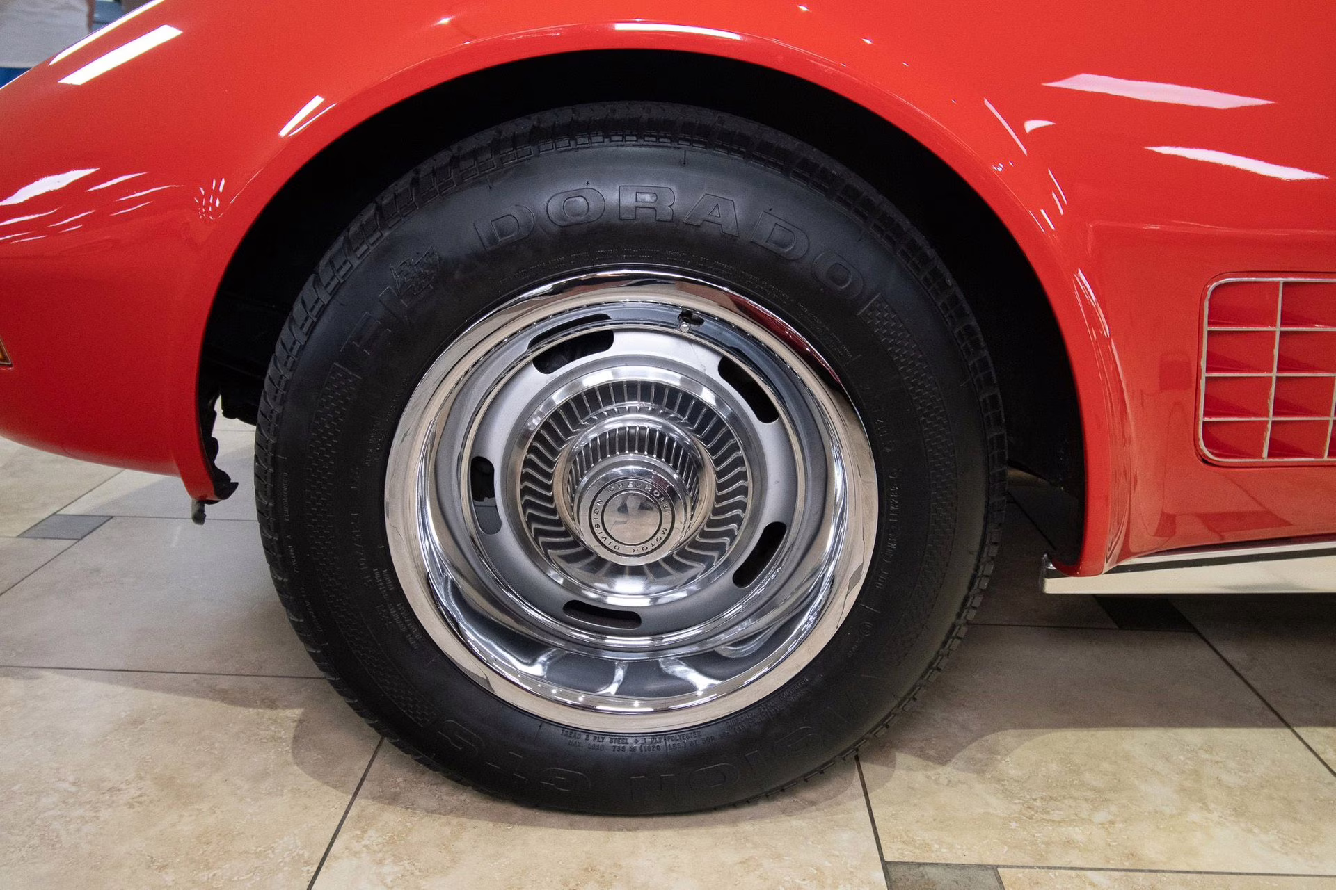 1970 Monza Red Chevrolet Corvette
