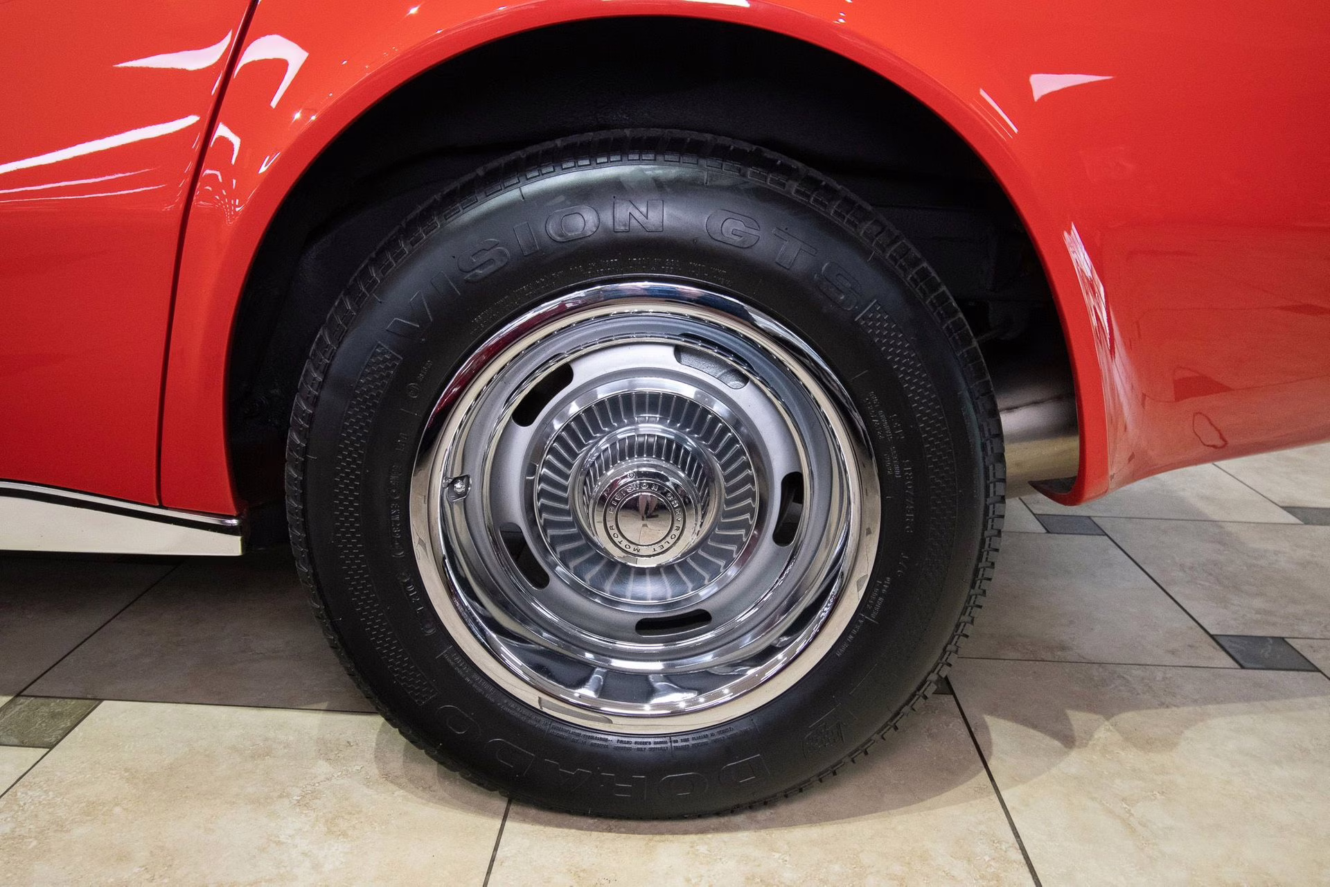 1970 Monza Red Chevrolet Corvette