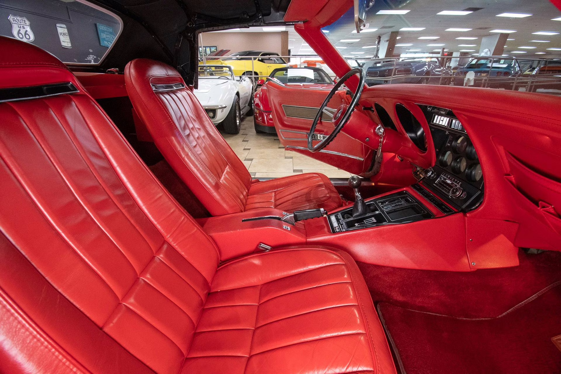 1970 Monza Red Chevrolet Corvette