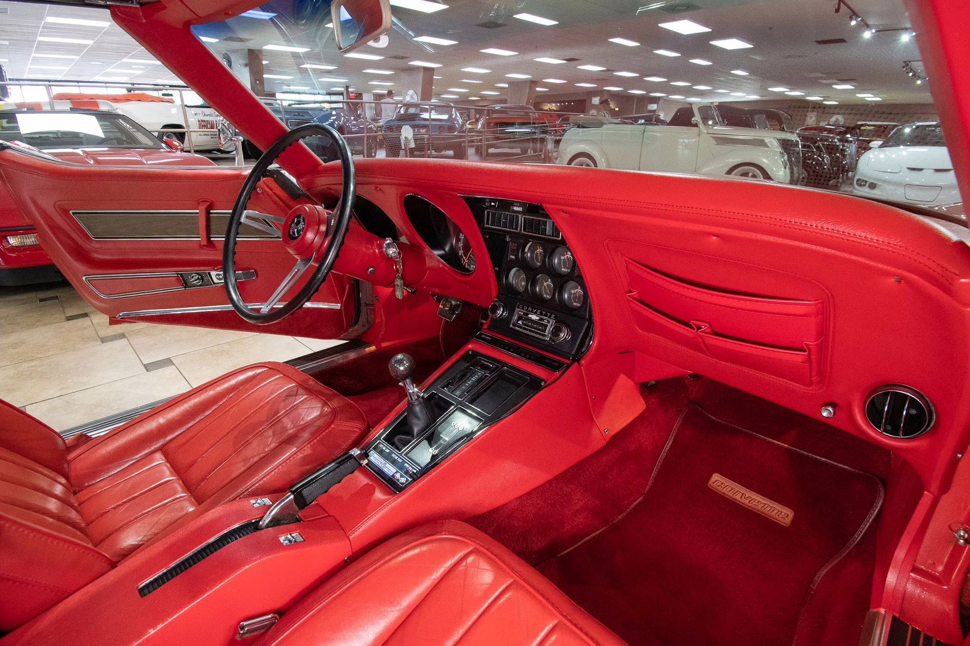 1970 Monza Red Chevrolet Corvette