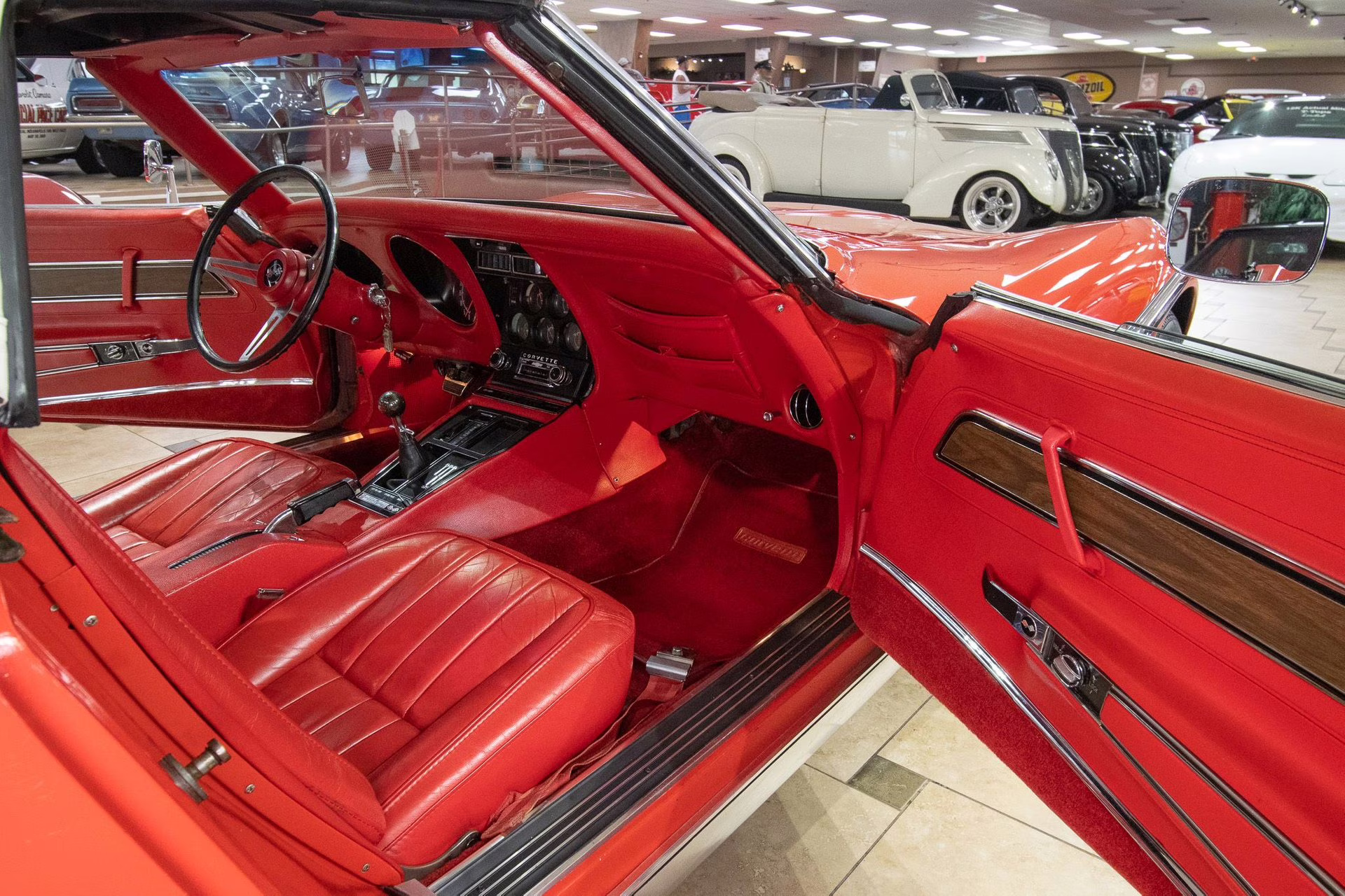 1970 Monza Red Chevrolet Corvette