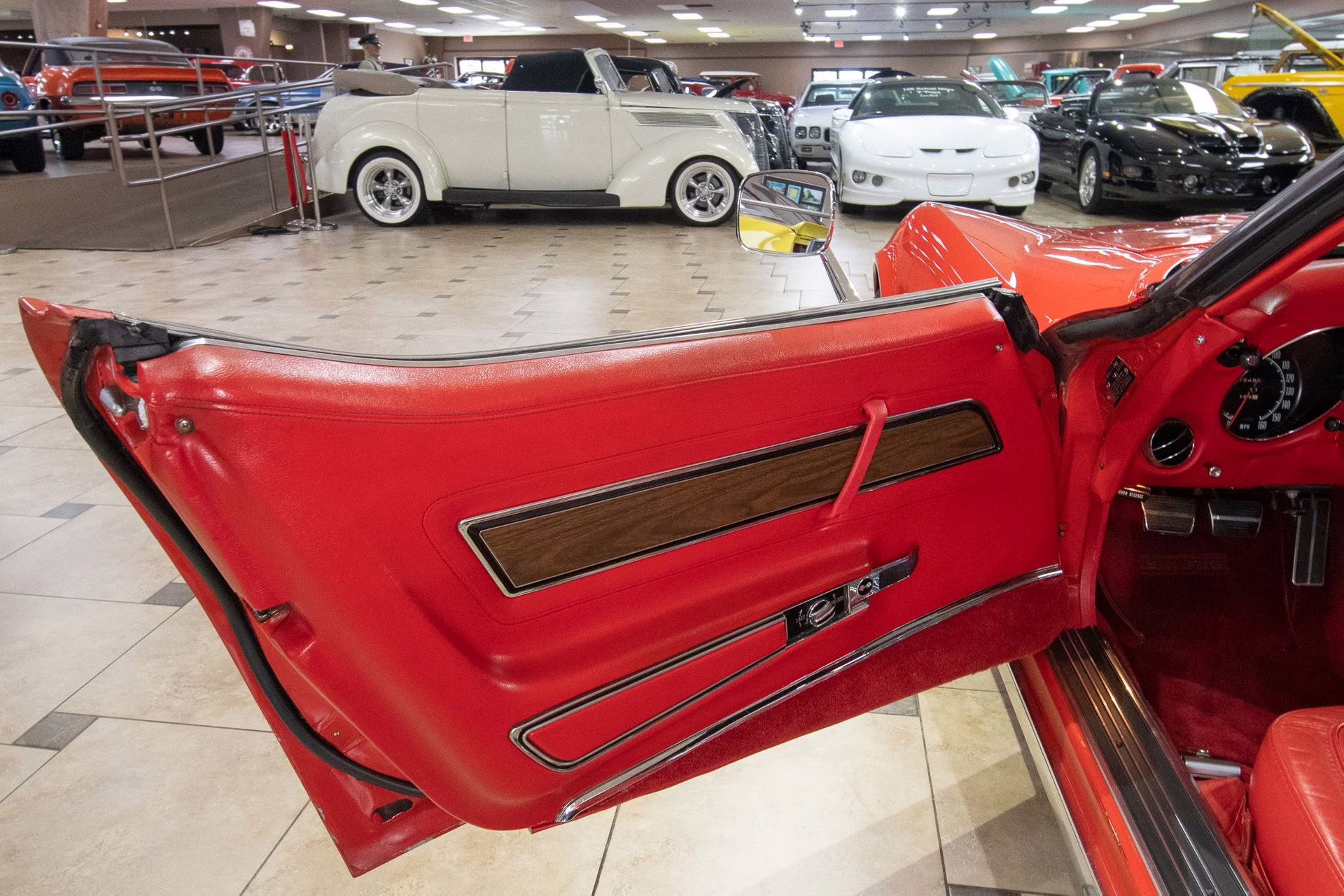 1970 Monza Red Chevrolet Corvette