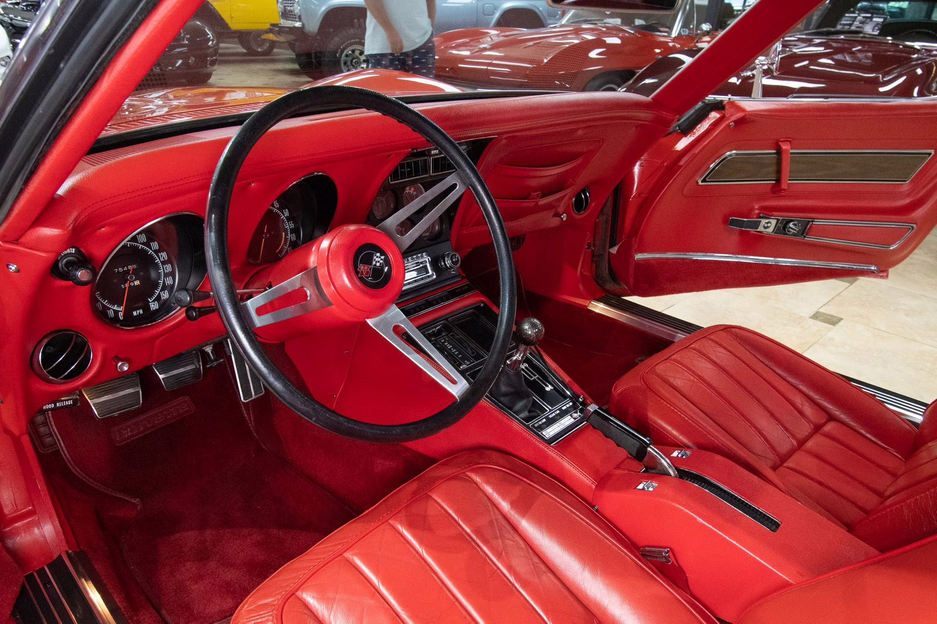 1970 Monza Red Chevrolet Corvette