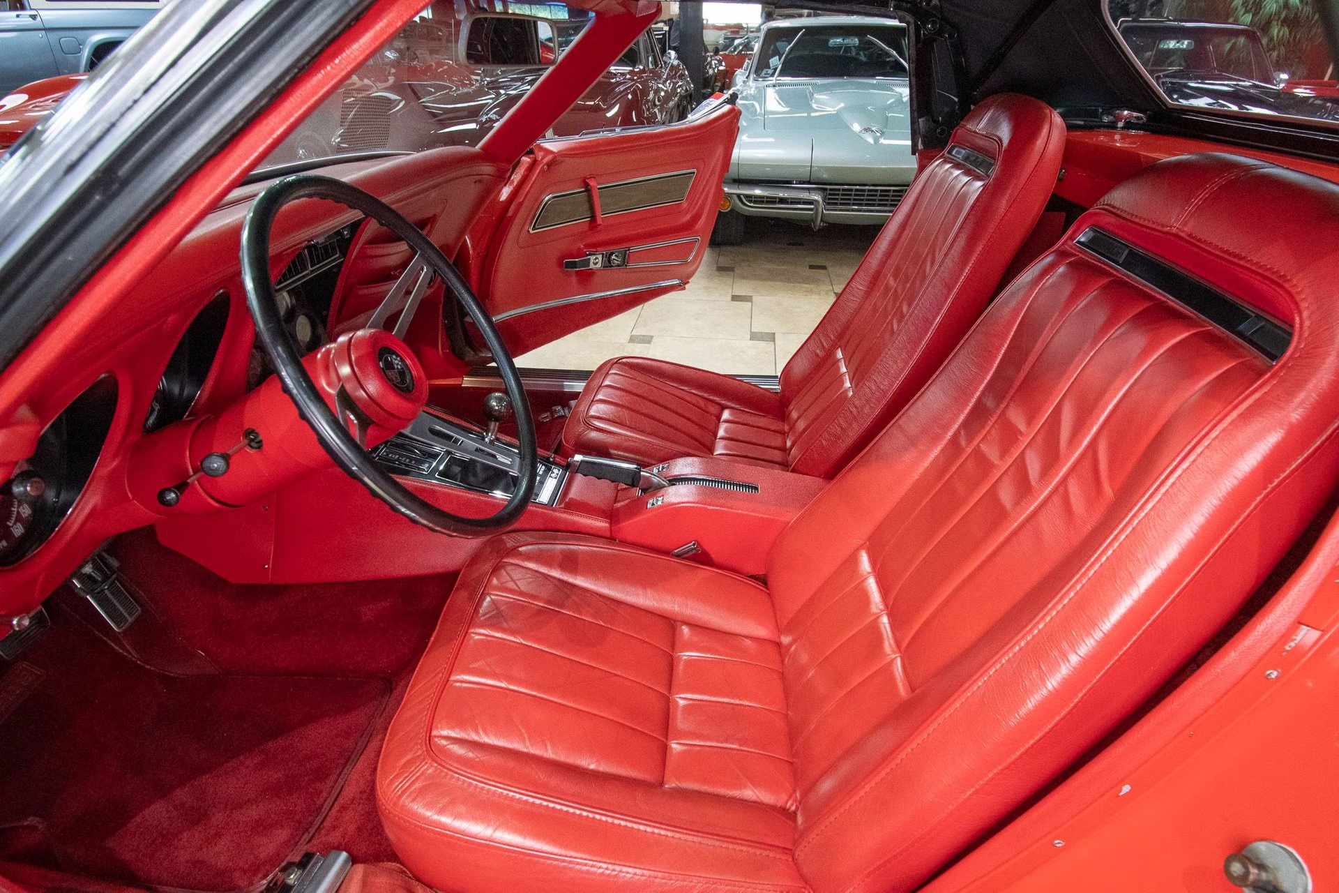 1970 Monza Red Chevrolet Corvette