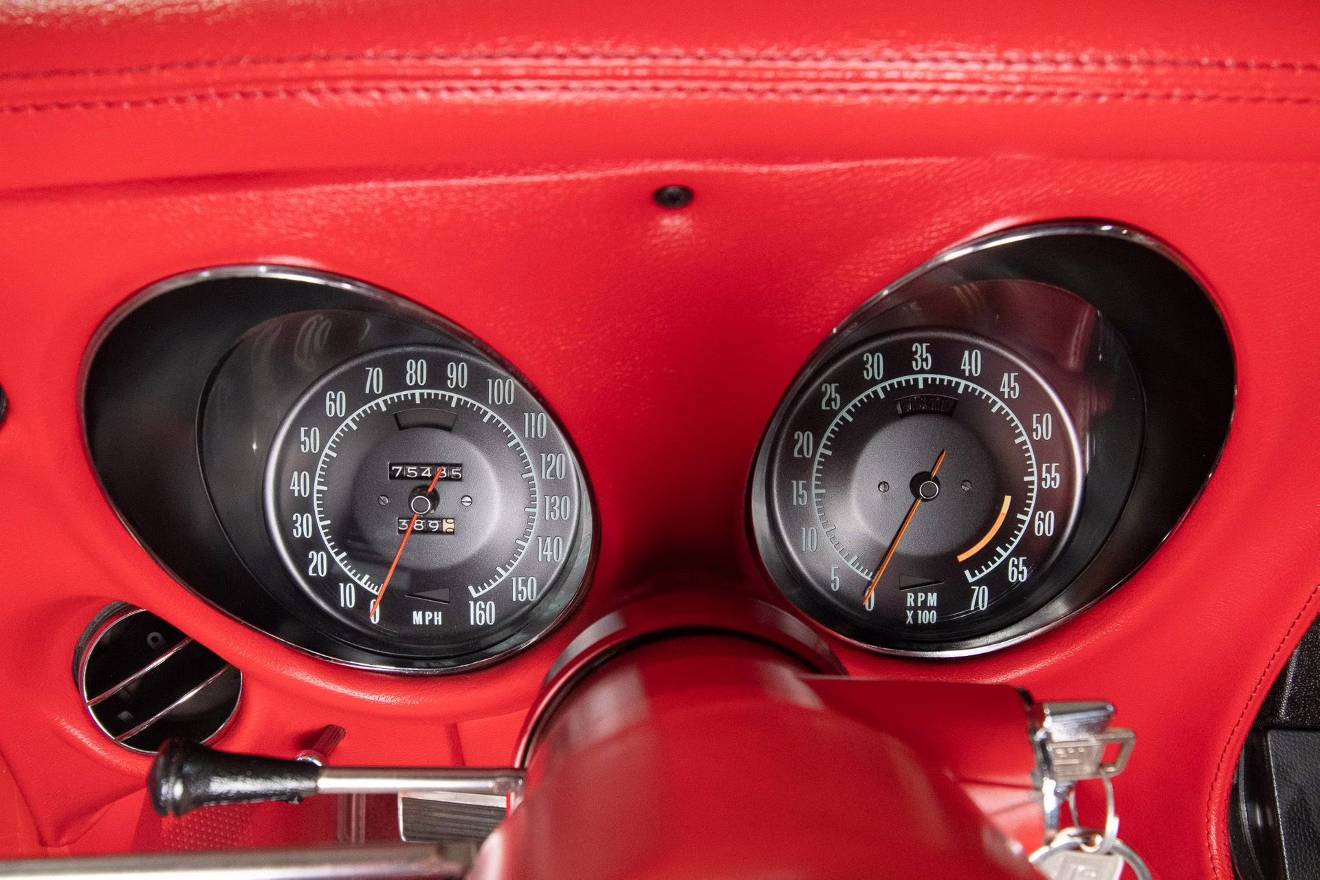 1970 Monza Red Chevrolet Corvette