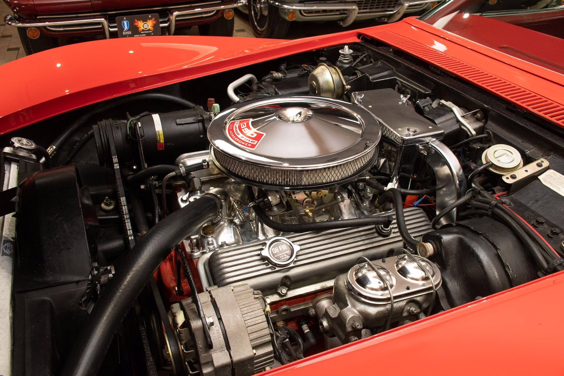1970 Monza Red Chevrolet Corvette