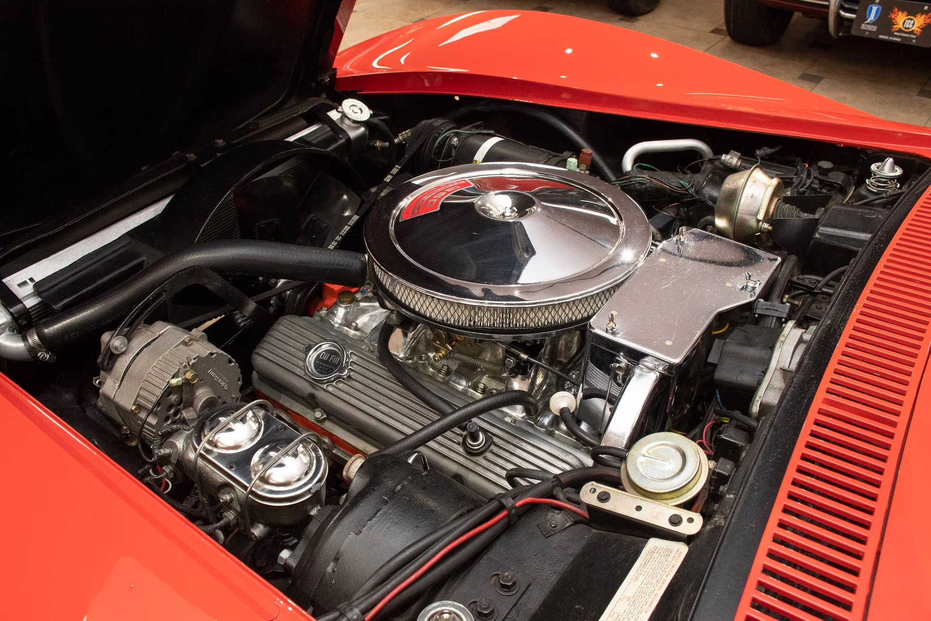 1970 Monza Red Chevrolet Corvette