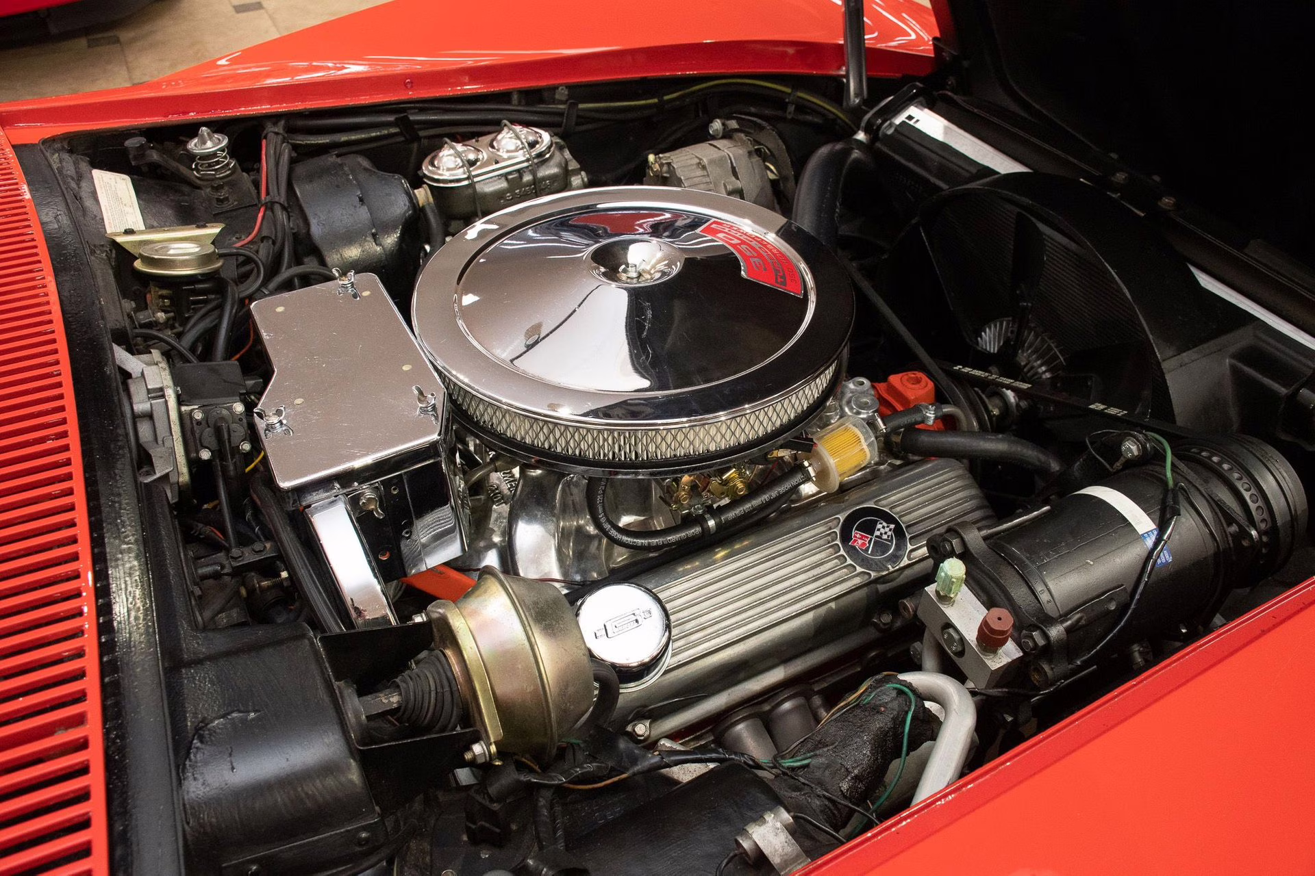 1970 Monza Red Chevrolet Corvette