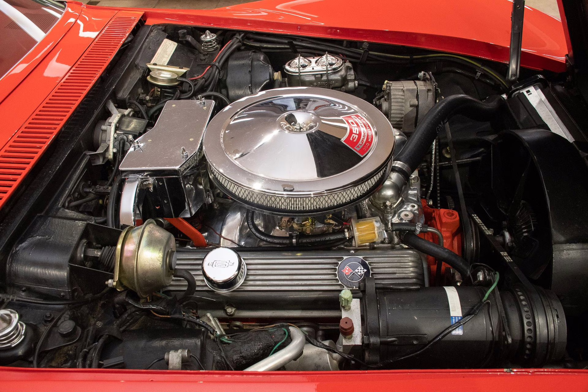 1970 Monza Red Chevrolet Corvette