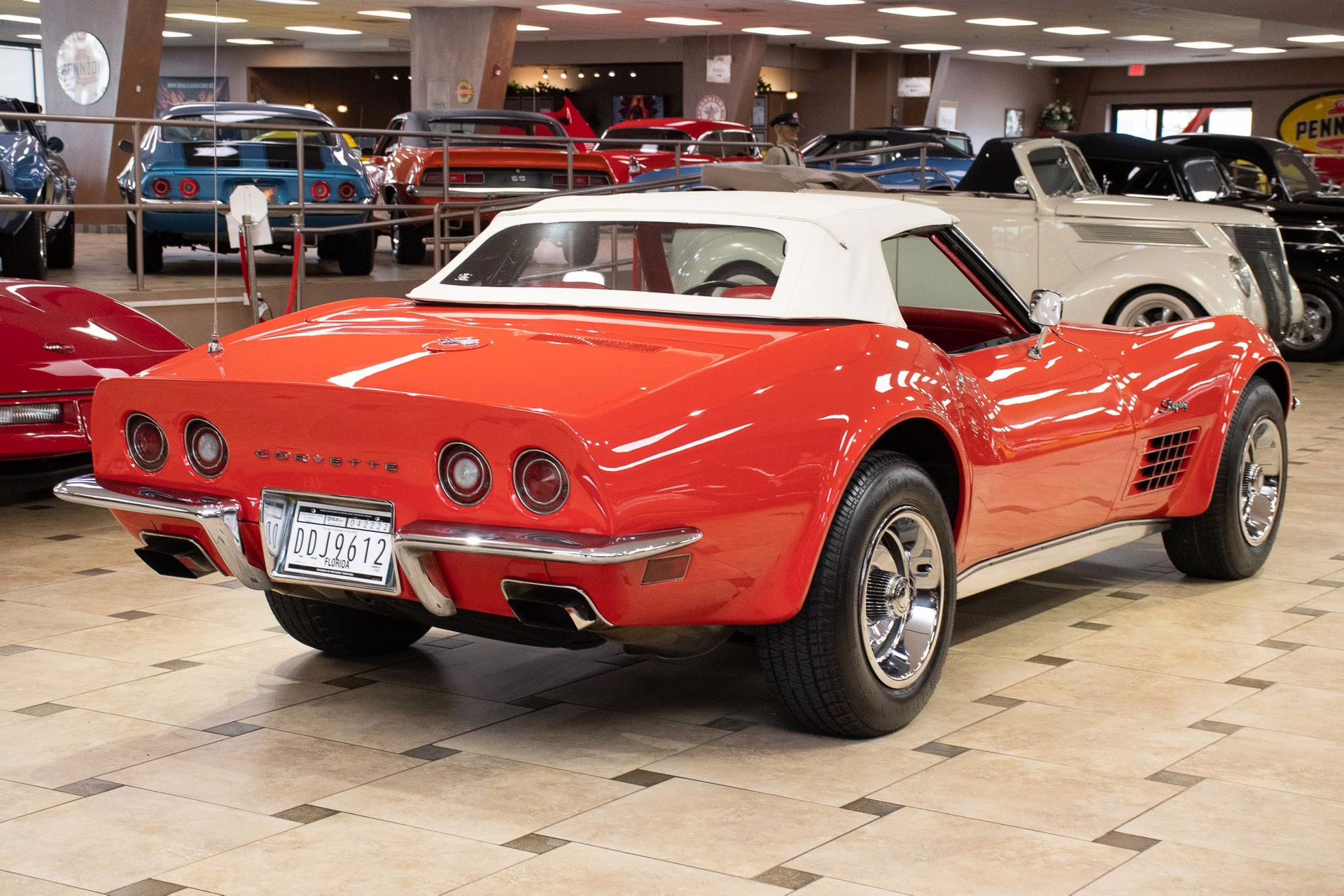 1970 Monza Red Chevrolet Corvette