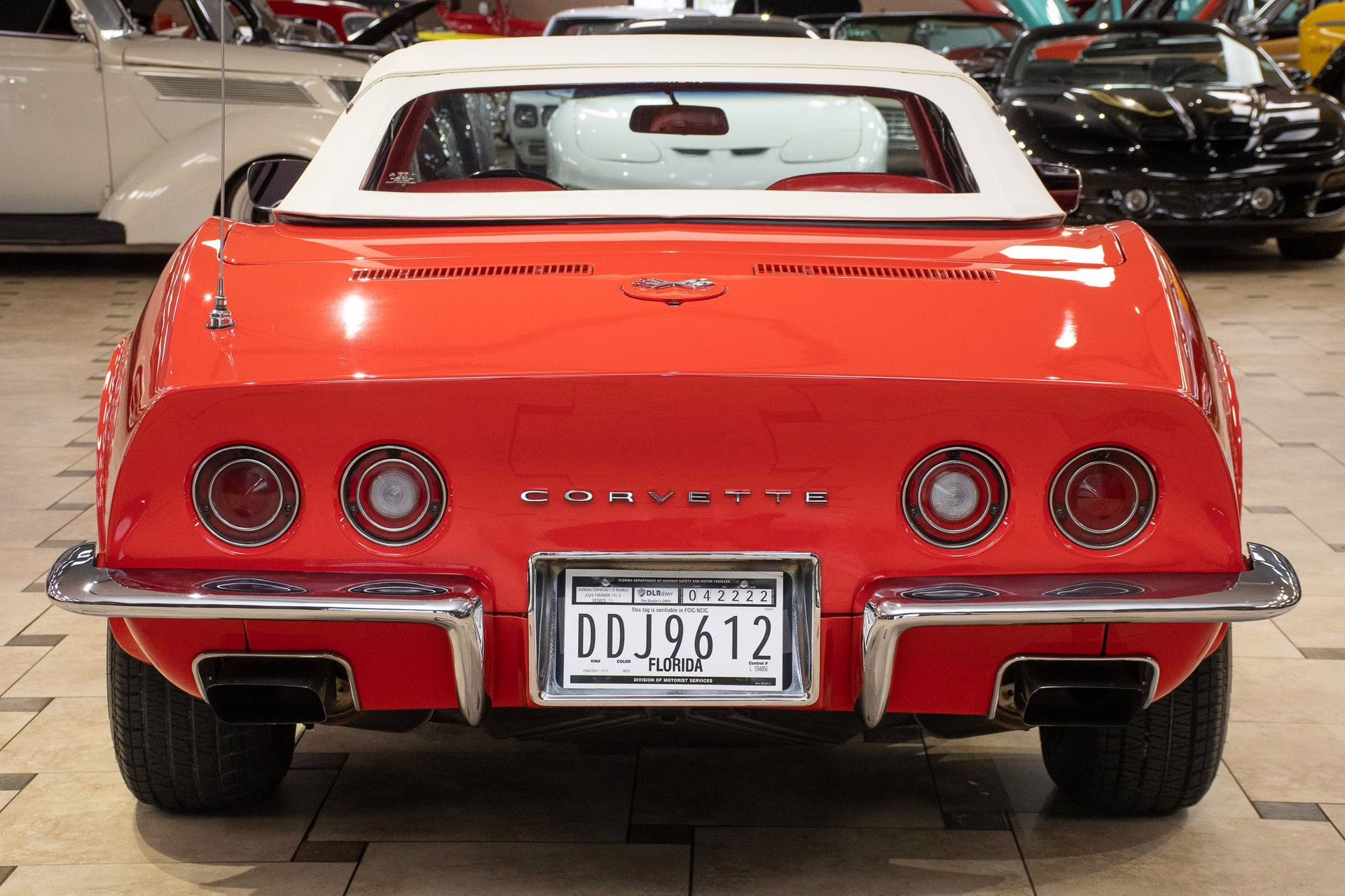 1970 Monza Red Chevrolet Corvette