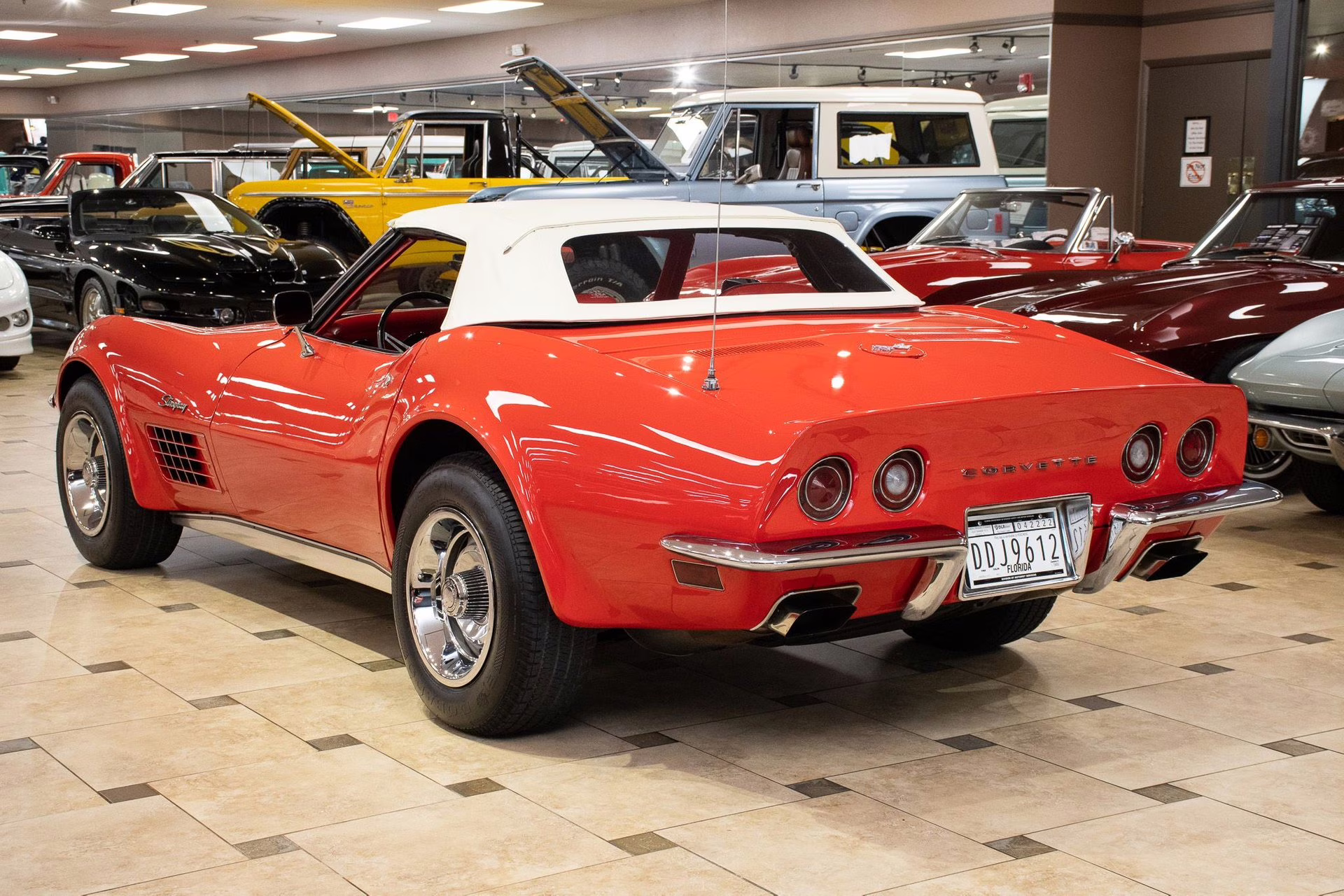 1970 Monza Red Chevrolet Corvette