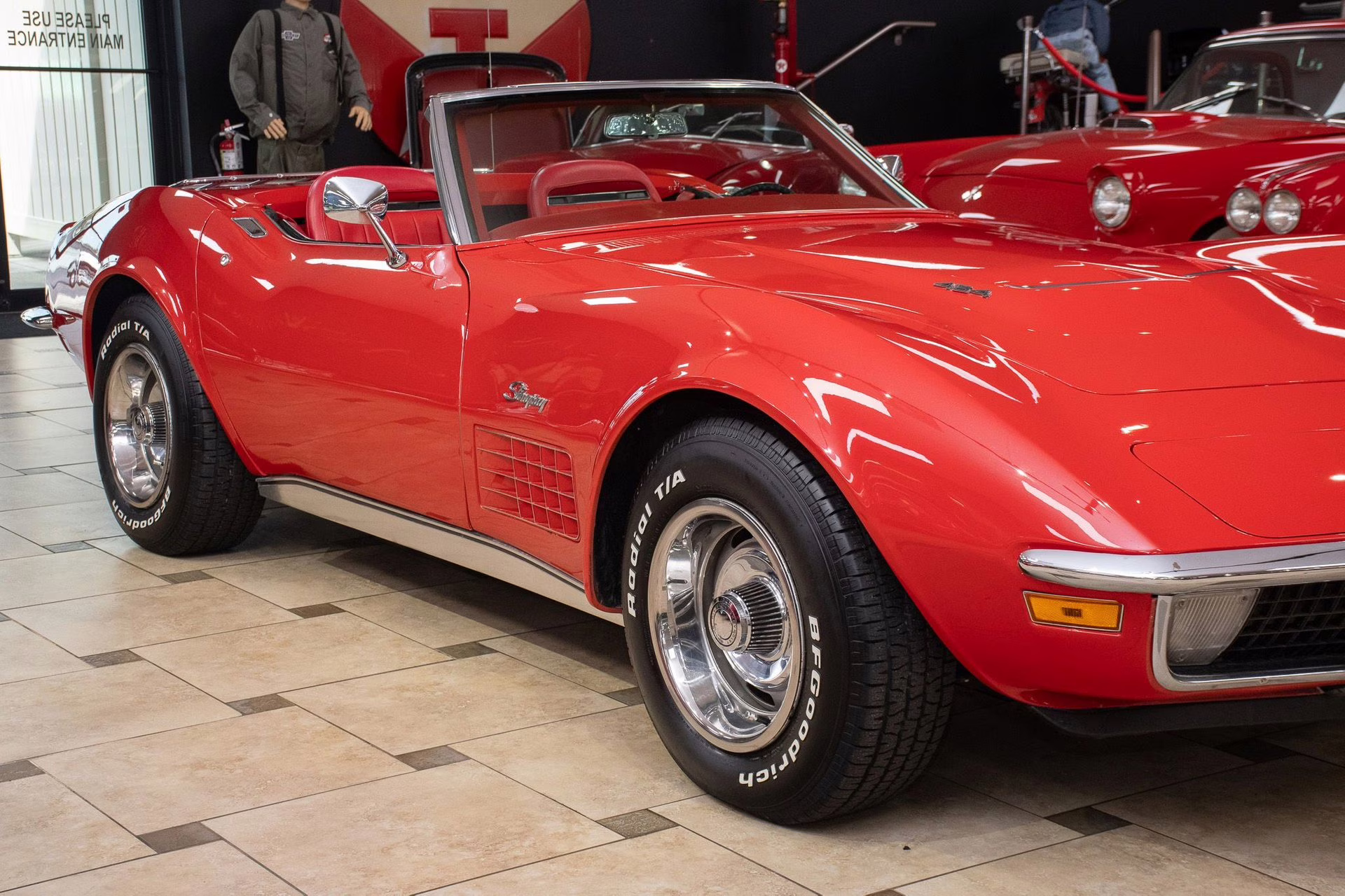 1971 Mille Miglia Red Chevrolet Corvette