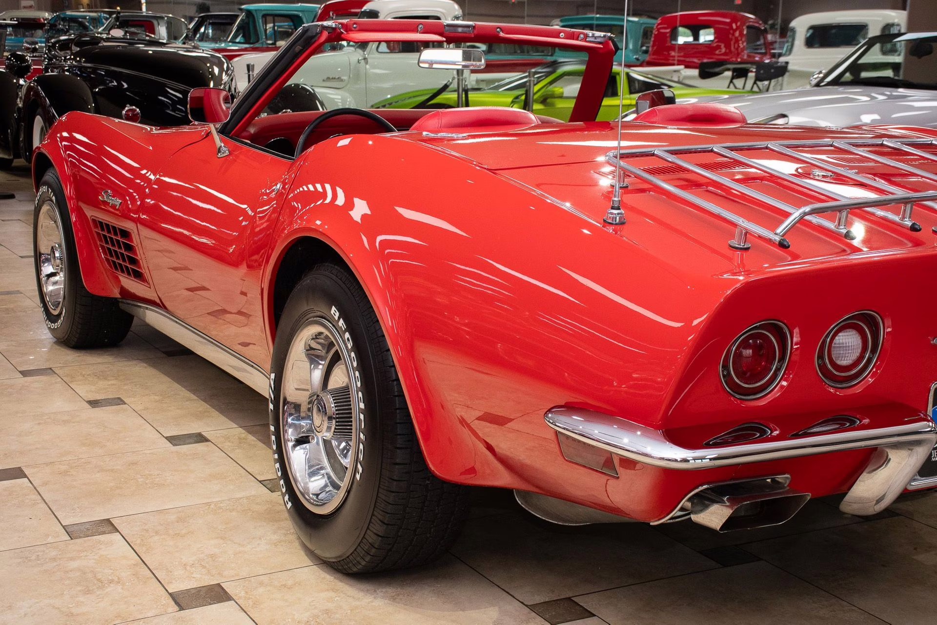 1971 Mille Miglia Red Chevrolet Corvette