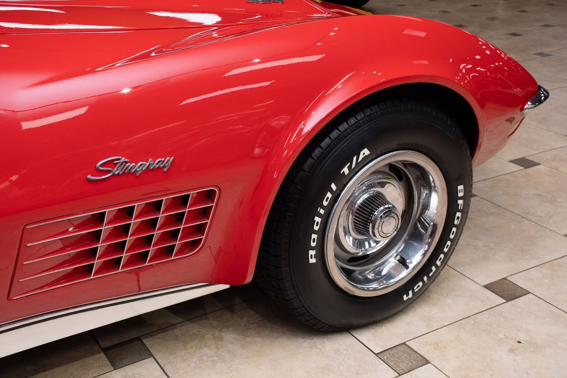 1971 Mille Miglia Red Chevrolet Corvette