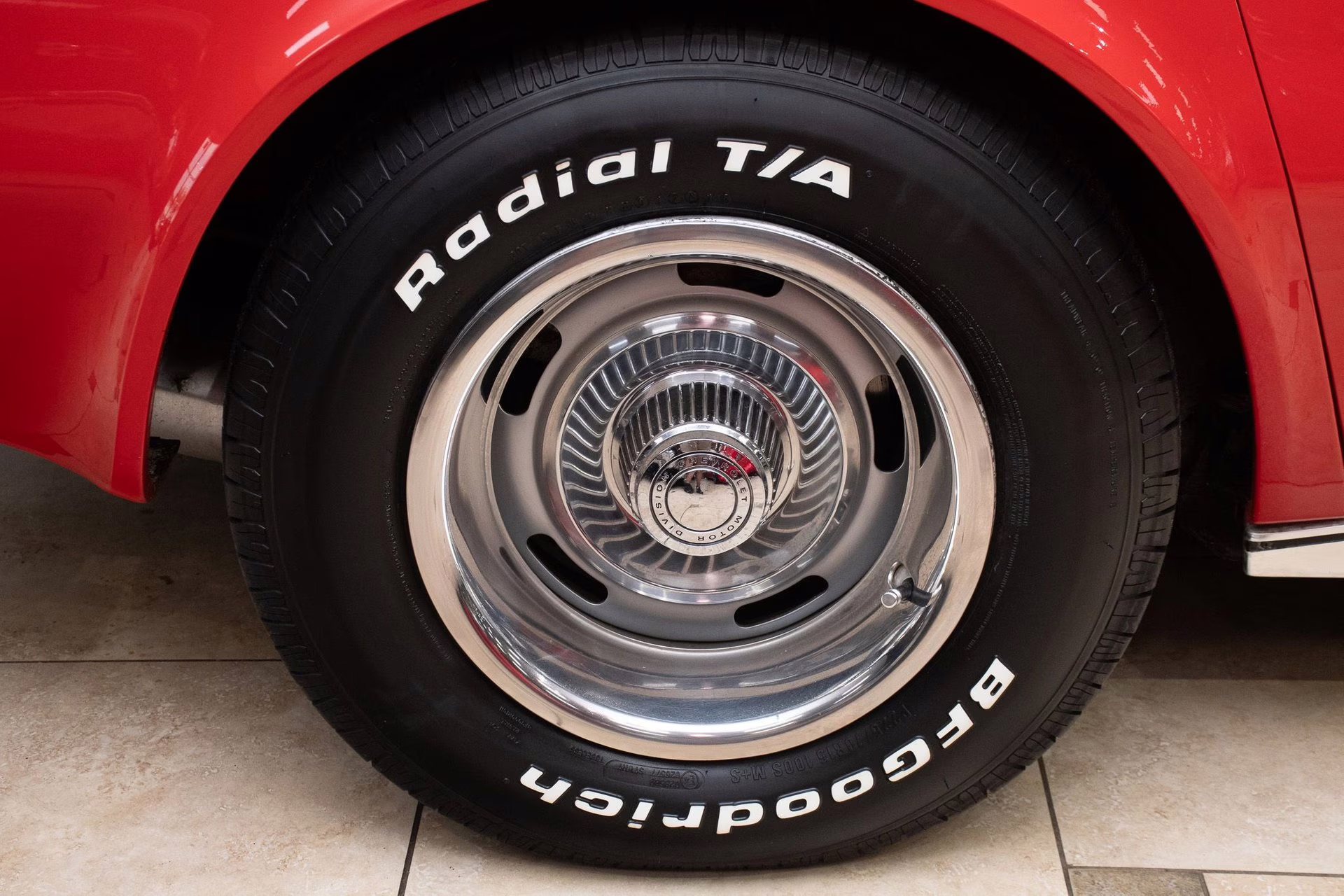 1971 Mille Miglia Red Chevrolet Corvette