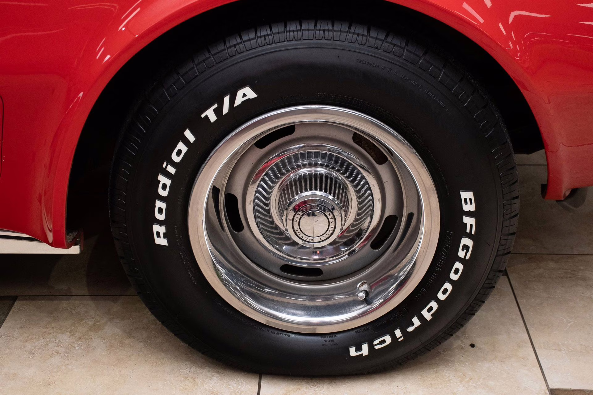 1971 Mille Miglia Red Chevrolet Corvette