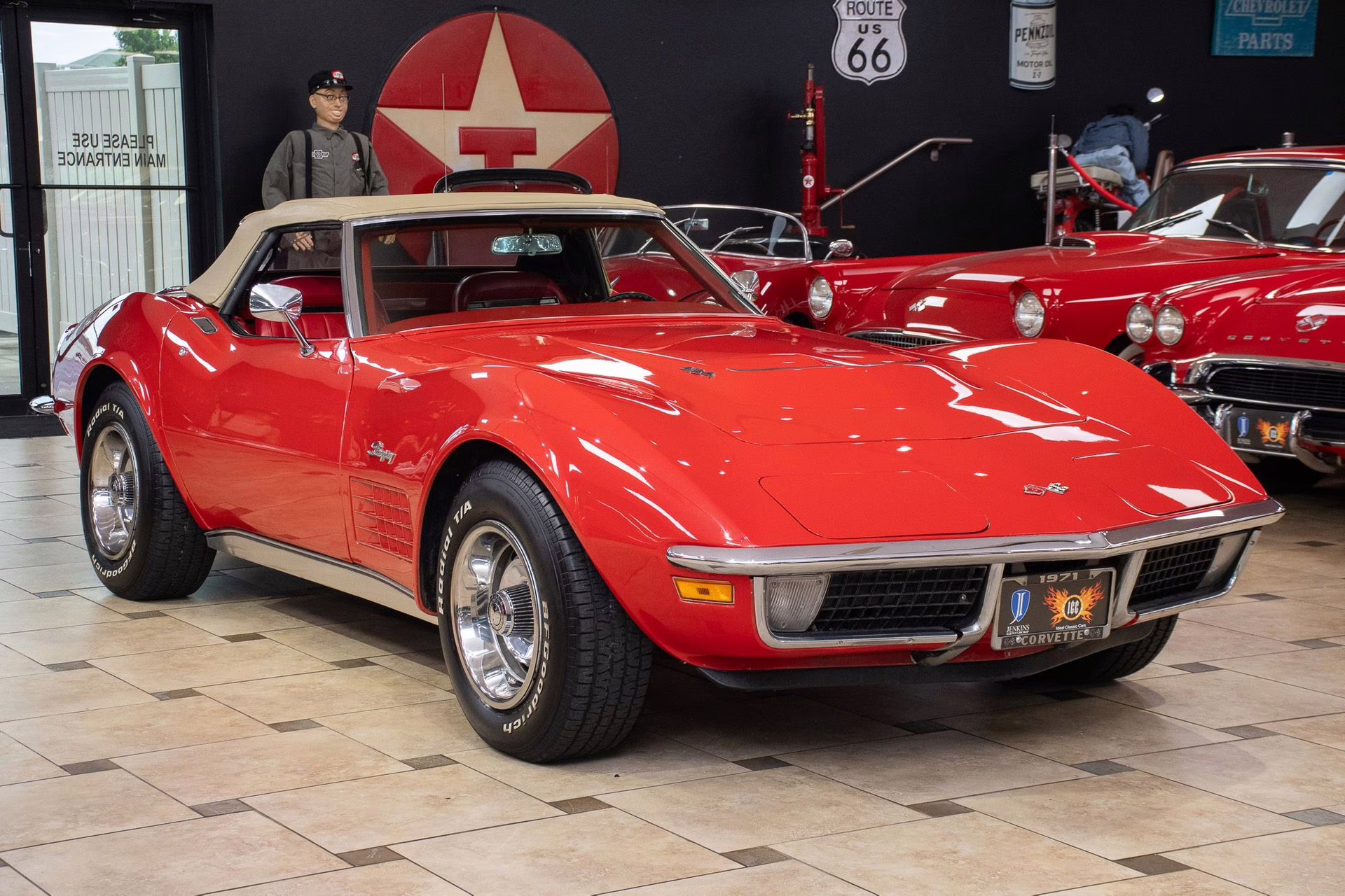 1971 Mille Miglia Red Chevrolet Corvette