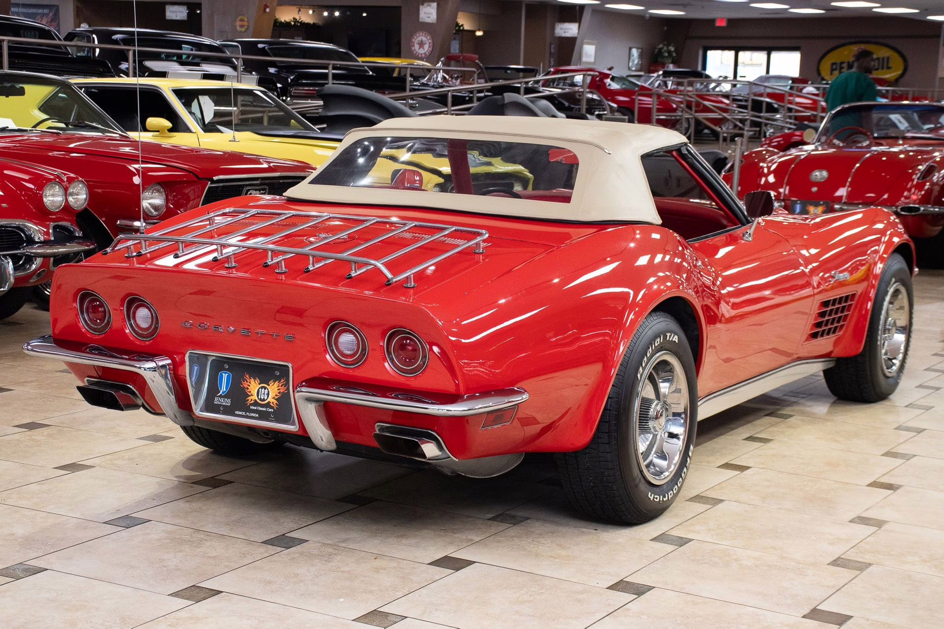1971 Mille Miglia Red Chevrolet Corvette