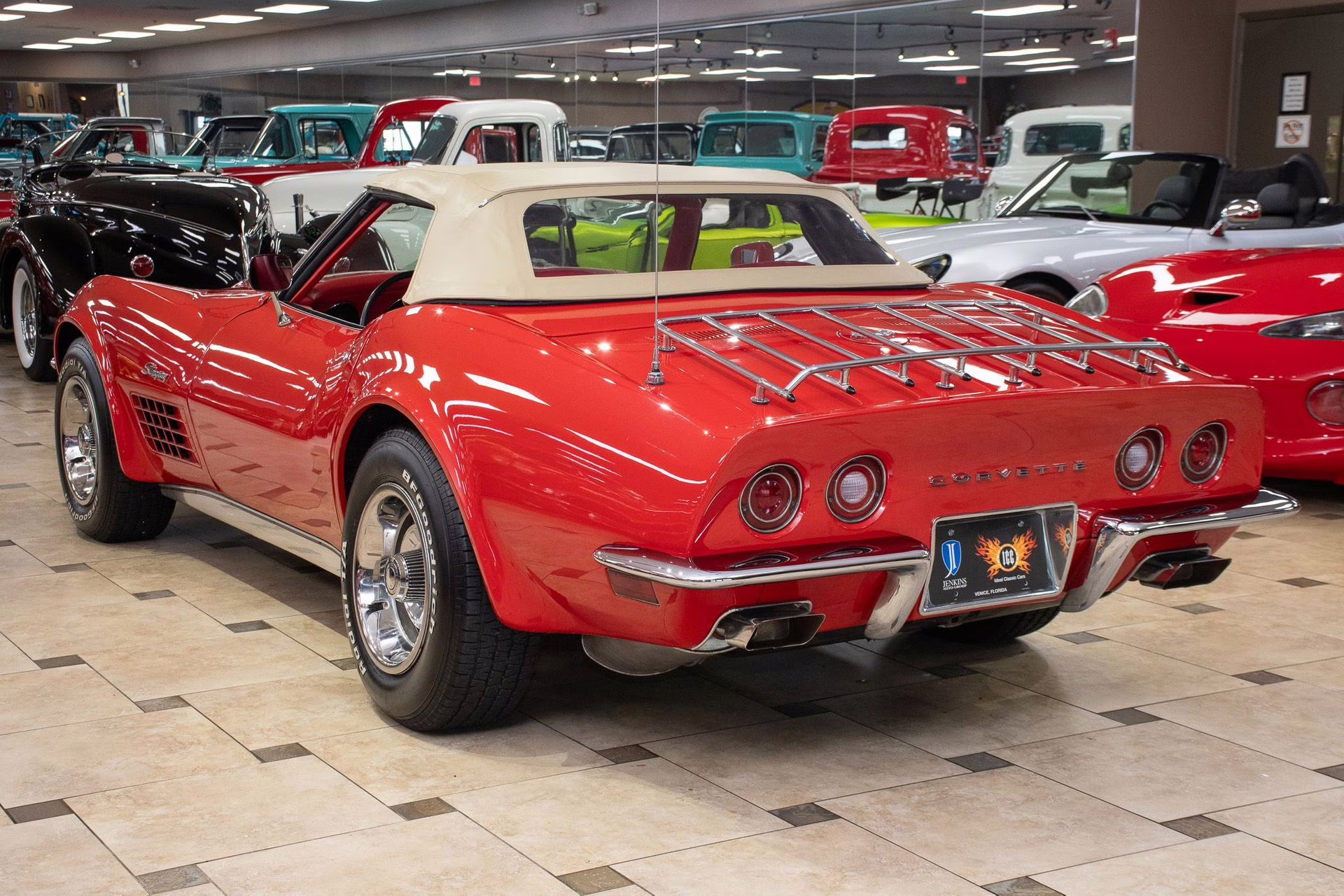 1971 Mille Miglia Red Chevrolet Corvette