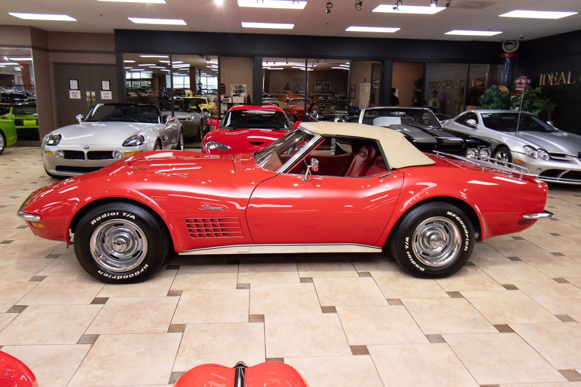 1971 Mille Miglia Red Chevrolet Corvette