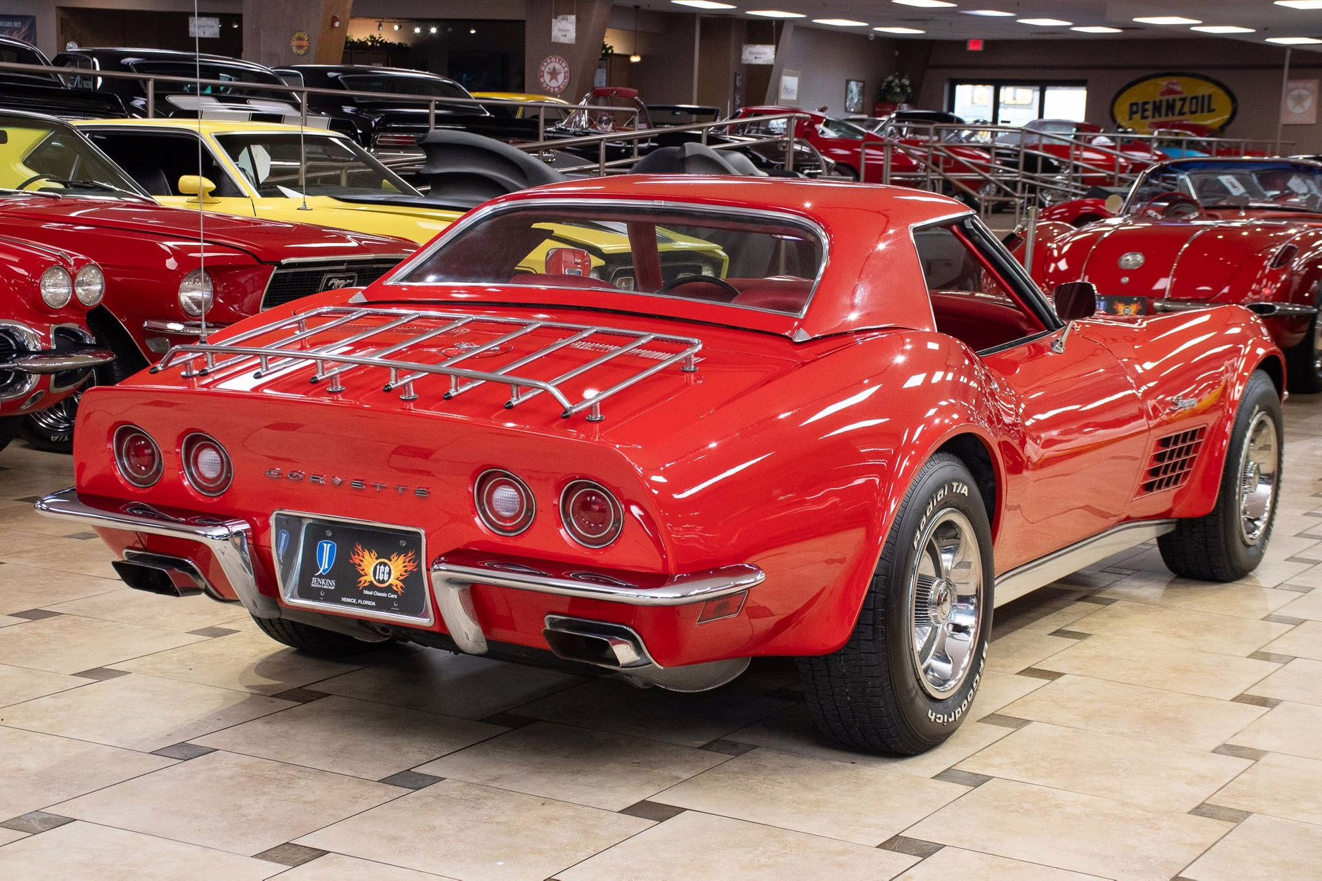 1971 Mille Miglia Red Chevrolet Corvette