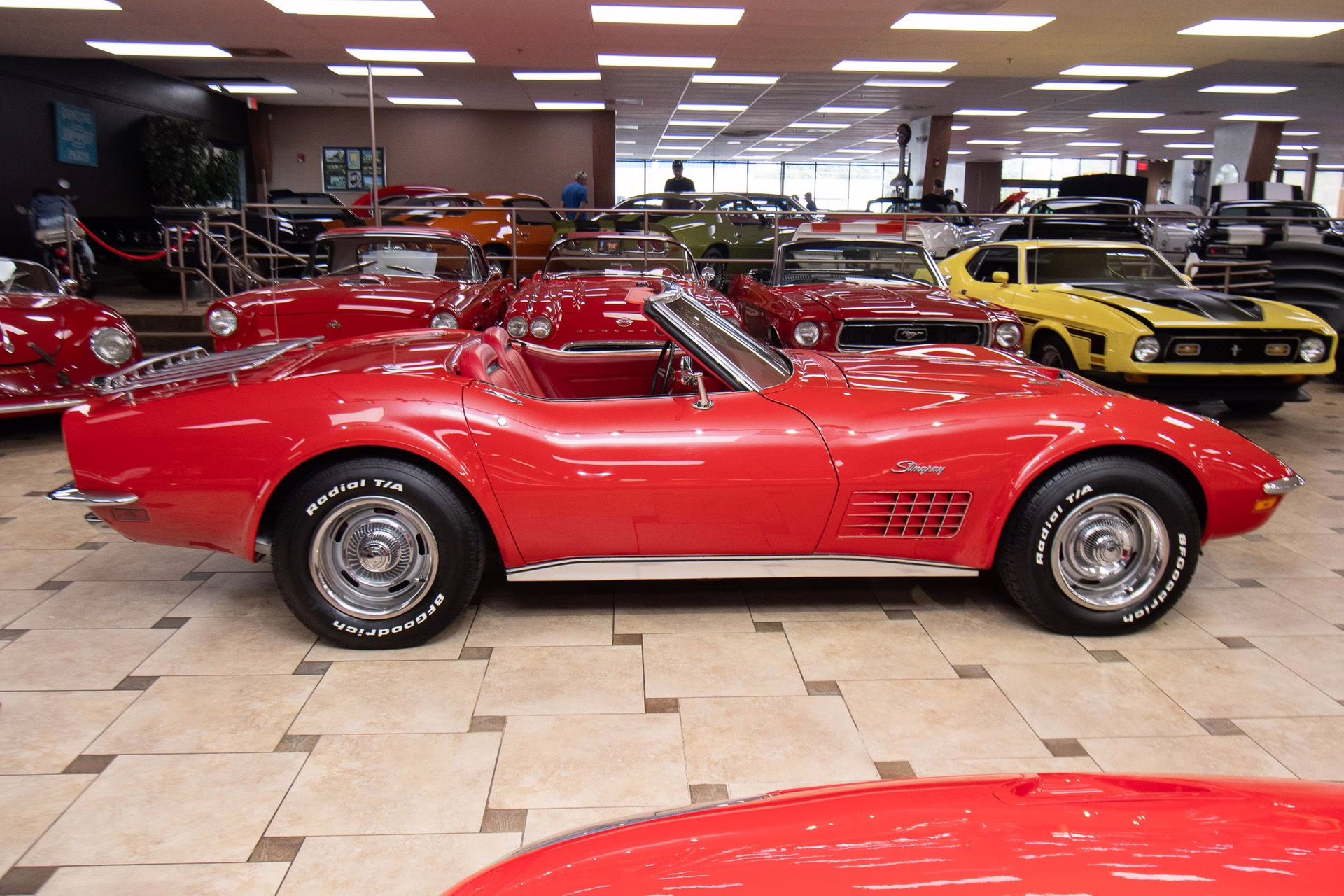 1971 Mille Miglia Red Chevrolet Corvette
