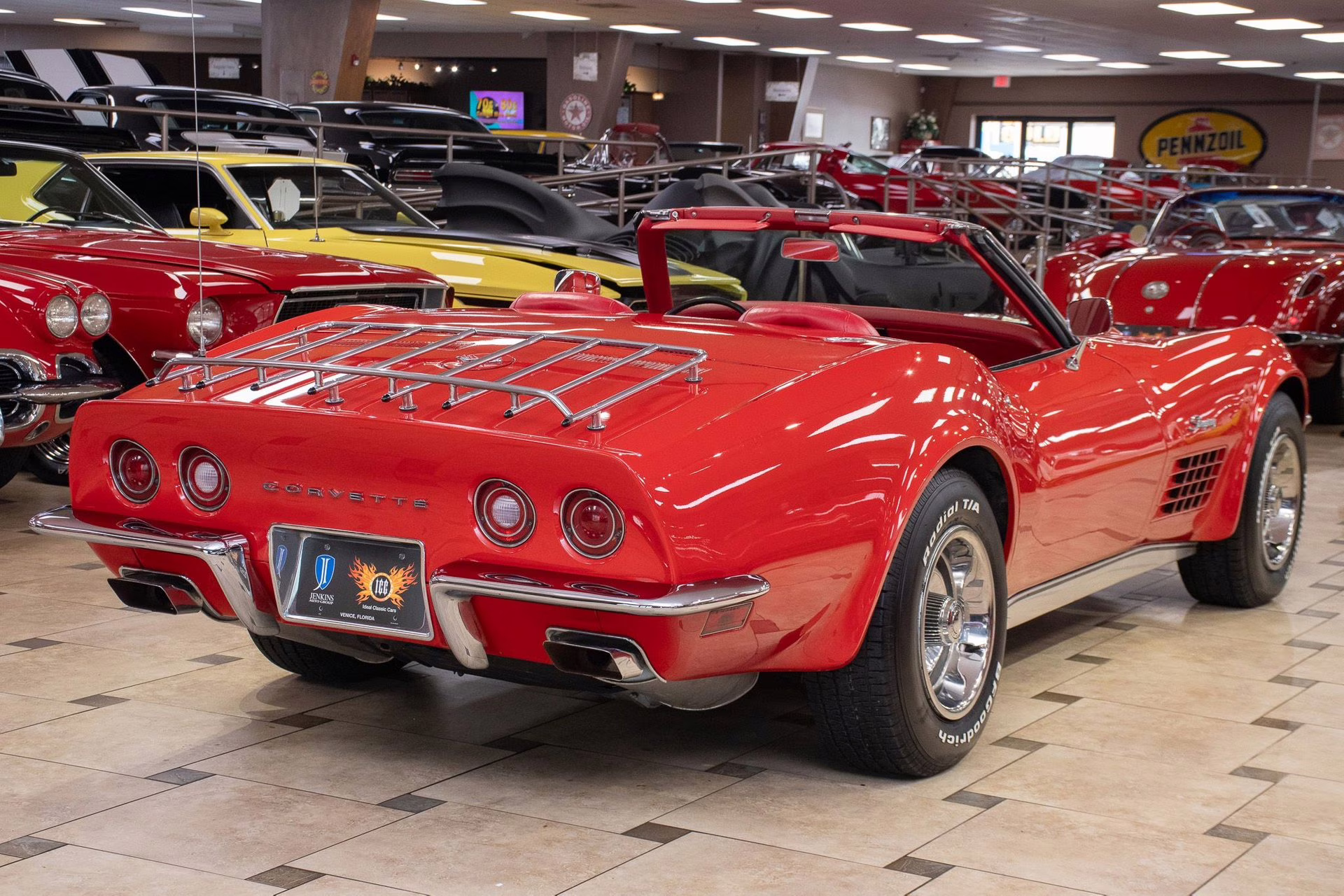 1971 Mille Miglia Red Chevrolet Corvette