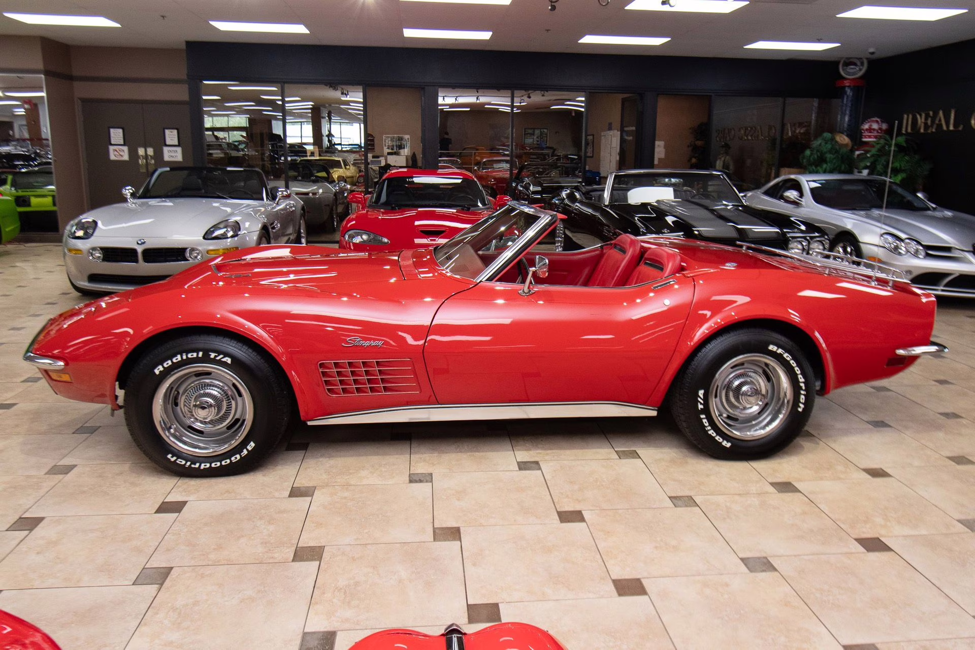 1971 Mille Miglia Red Chevrolet Corvette