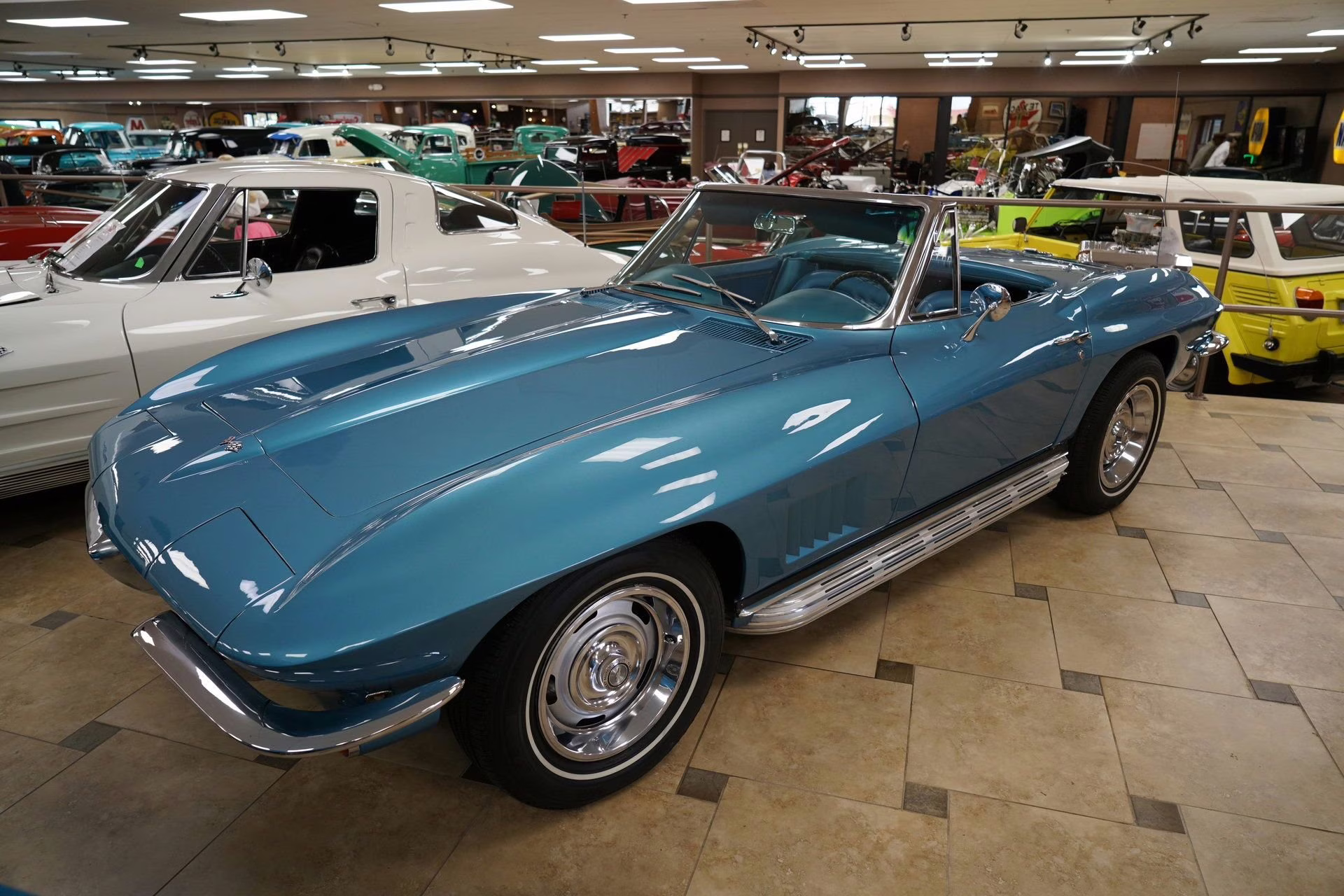 1967 Marina Blue Chevrolet Corvette