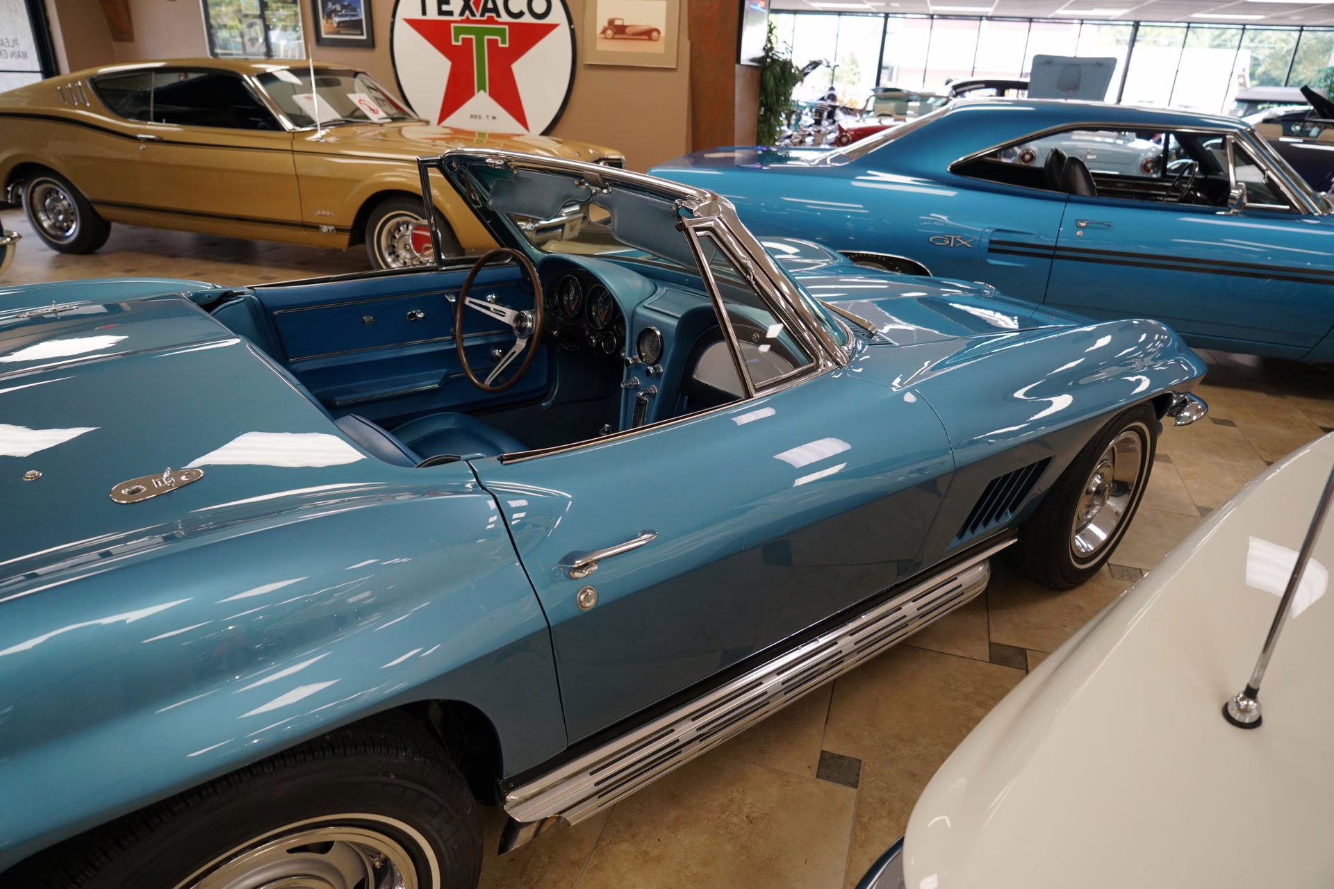 1967 Marina Blue Chevrolet Corvette