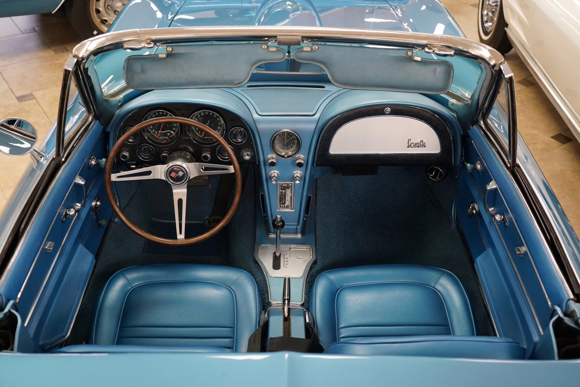 1967 Marina Blue Chevrolet Corvette