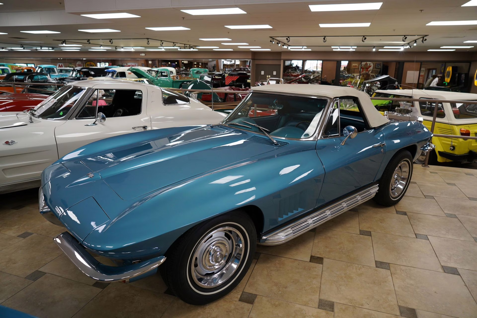 1967 Marina Blue Chevrolet Corvette