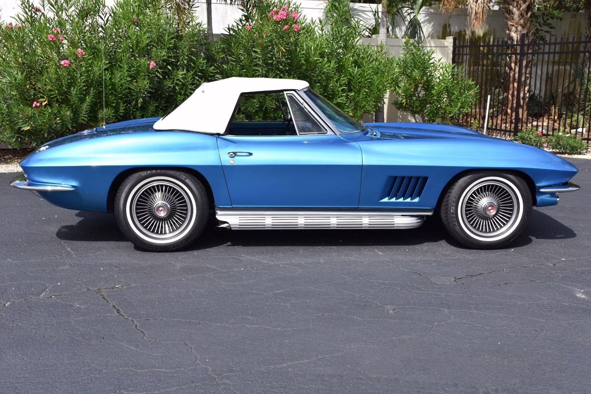 1967 Marina Blue Chevrolet Corvette