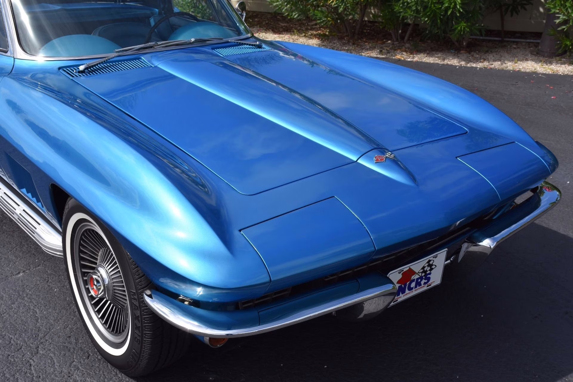 1967 Marina Blue Chevrolet Corvette