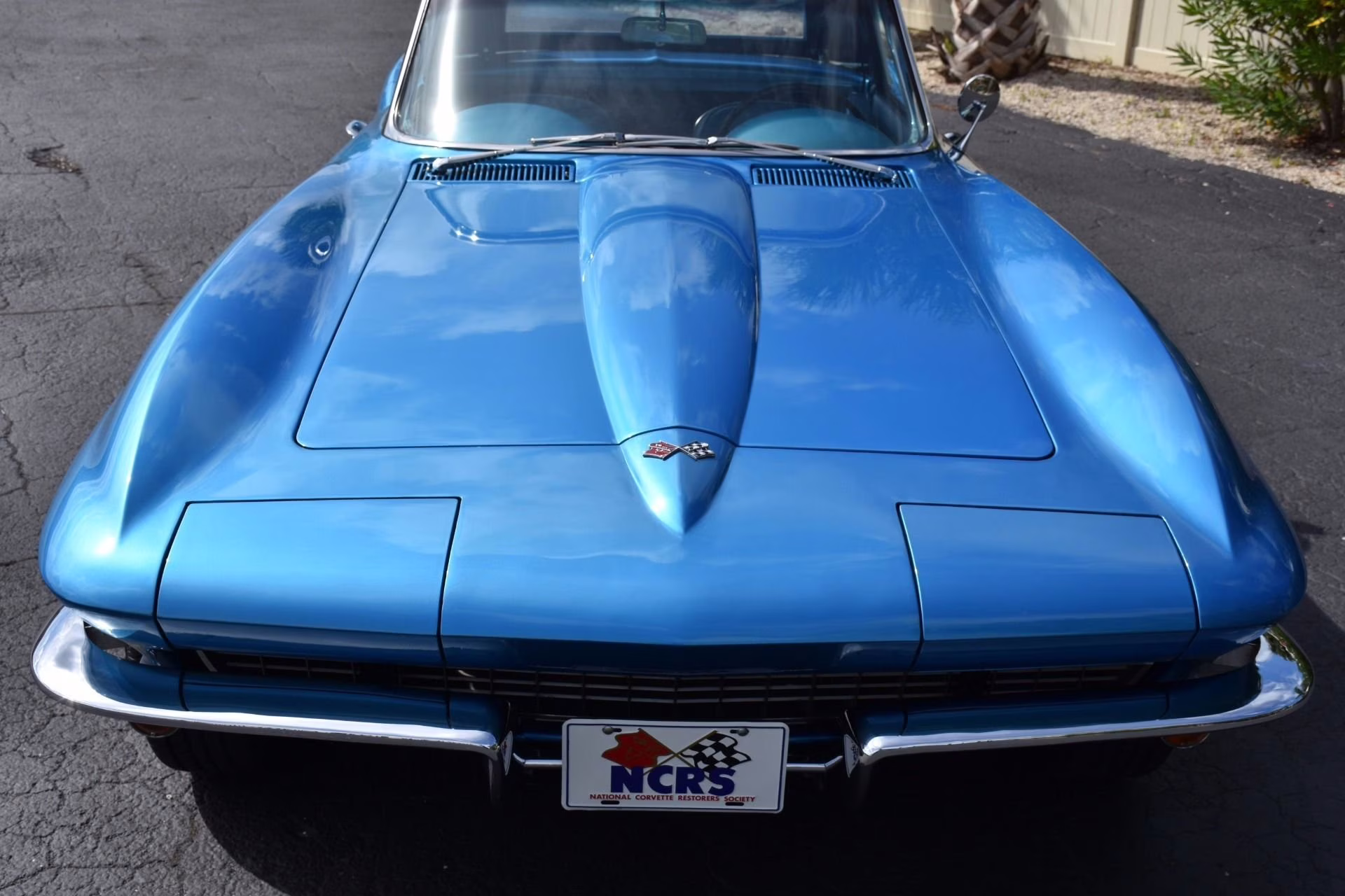 1967 Marina Blue Chevrolet Corvette