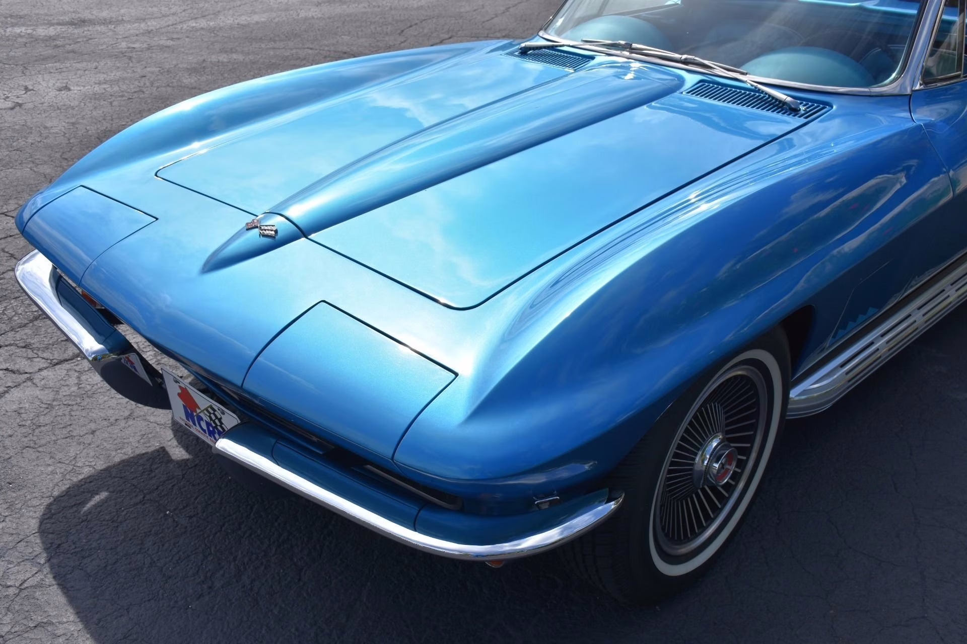 1967 Marina Blue Chevrolet Corvette