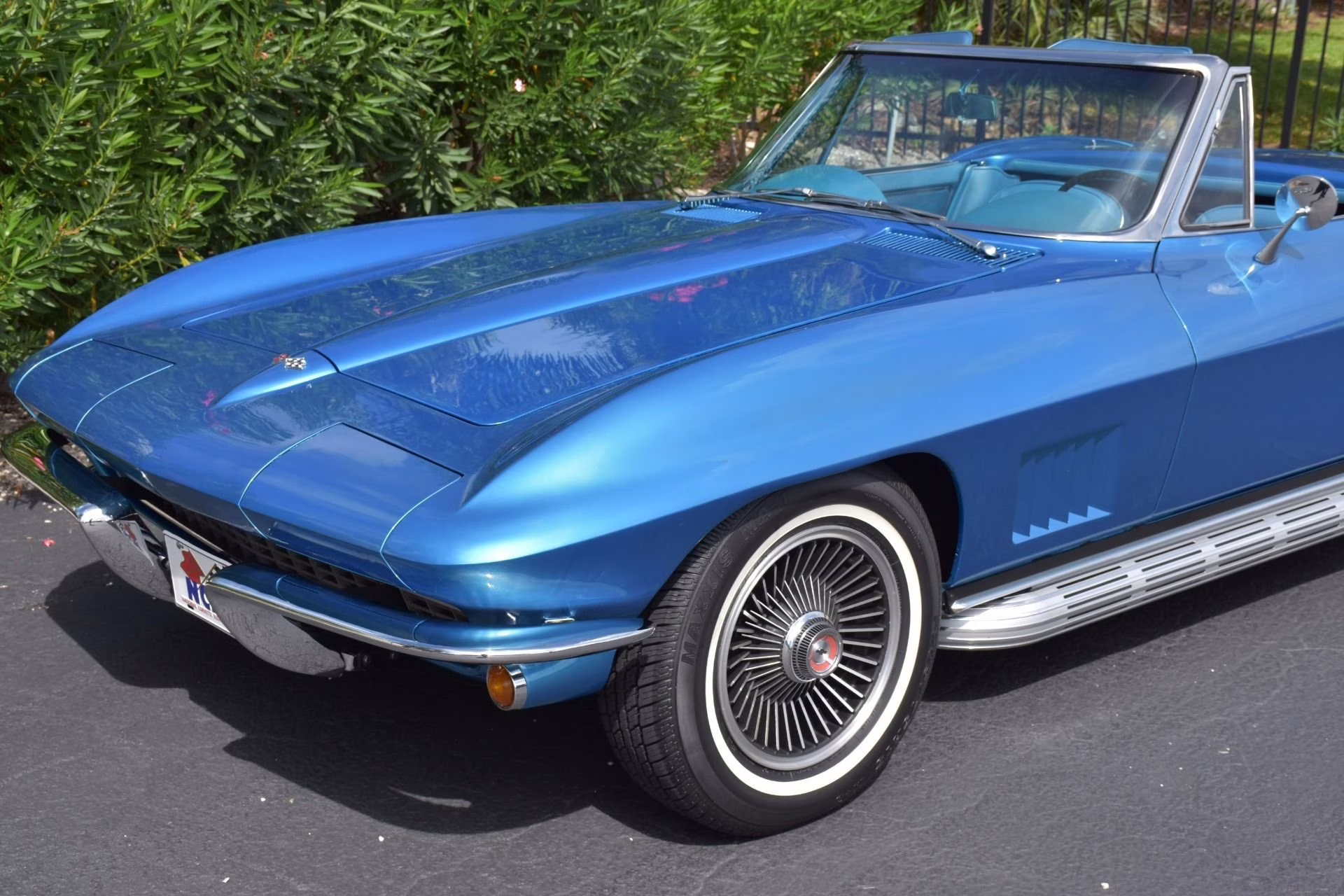 1967 Marina Blue Chevrolet Corvette