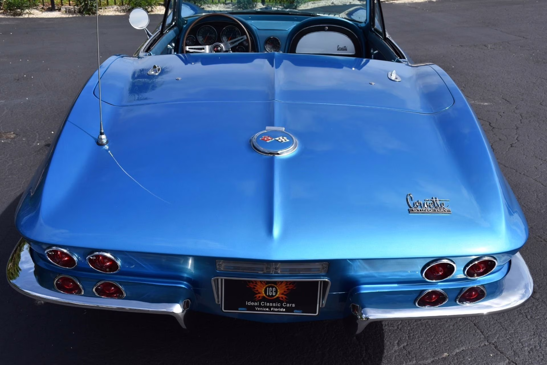 1967 Marina Blue Chevrolet Corvette