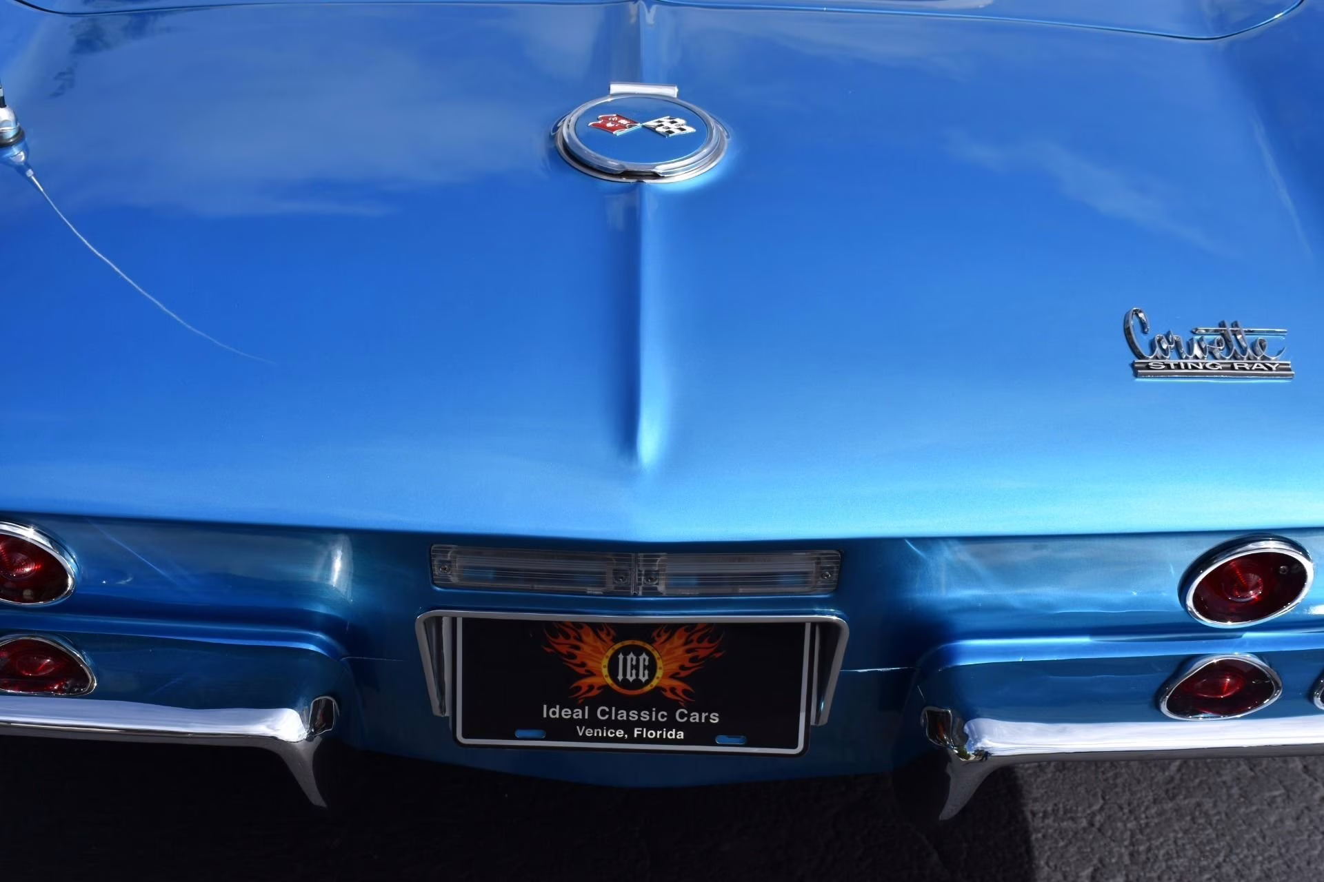 1967 Marina Blue Chevrolet Corvette