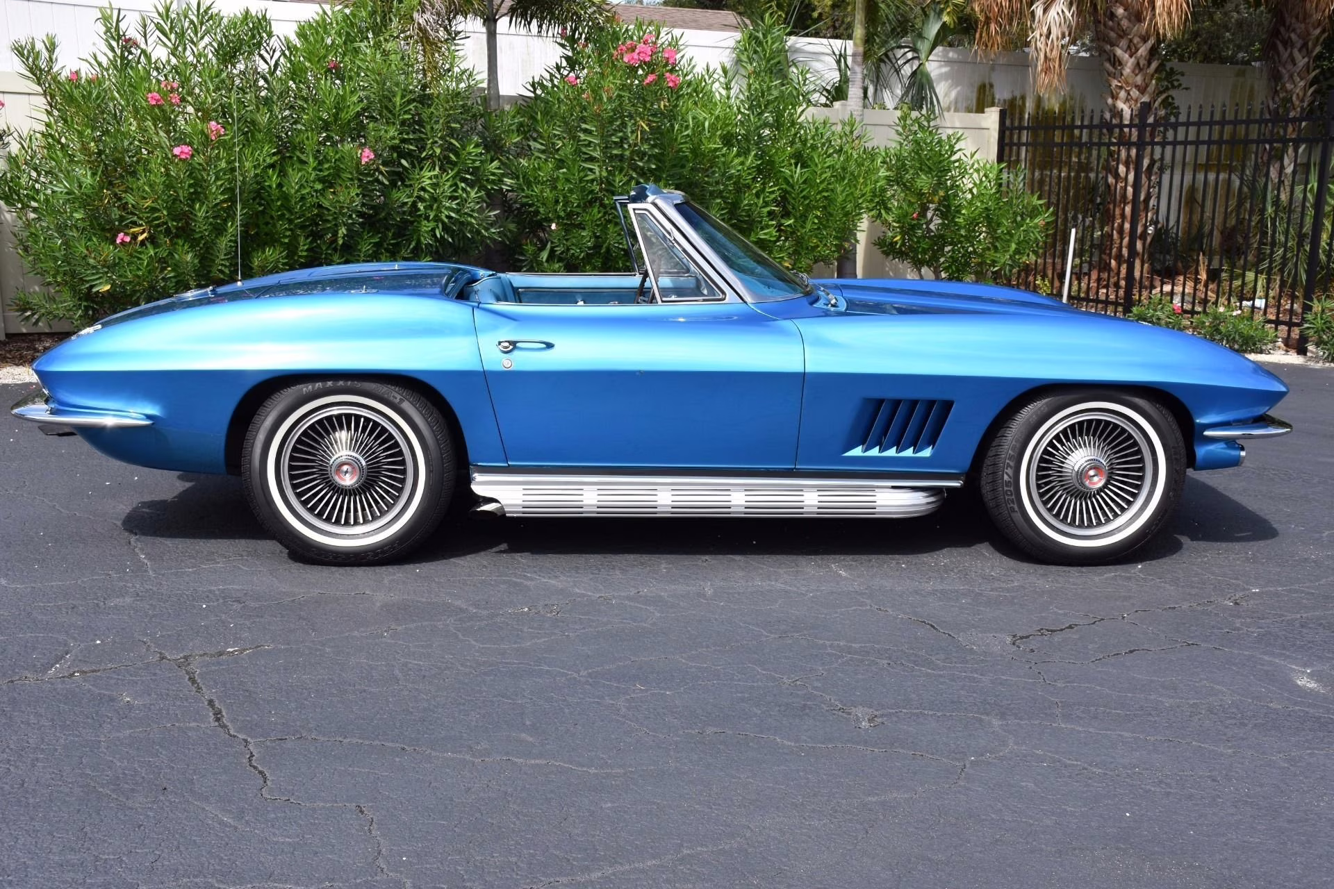 1967 Marina Blue Chevrolet Corvette